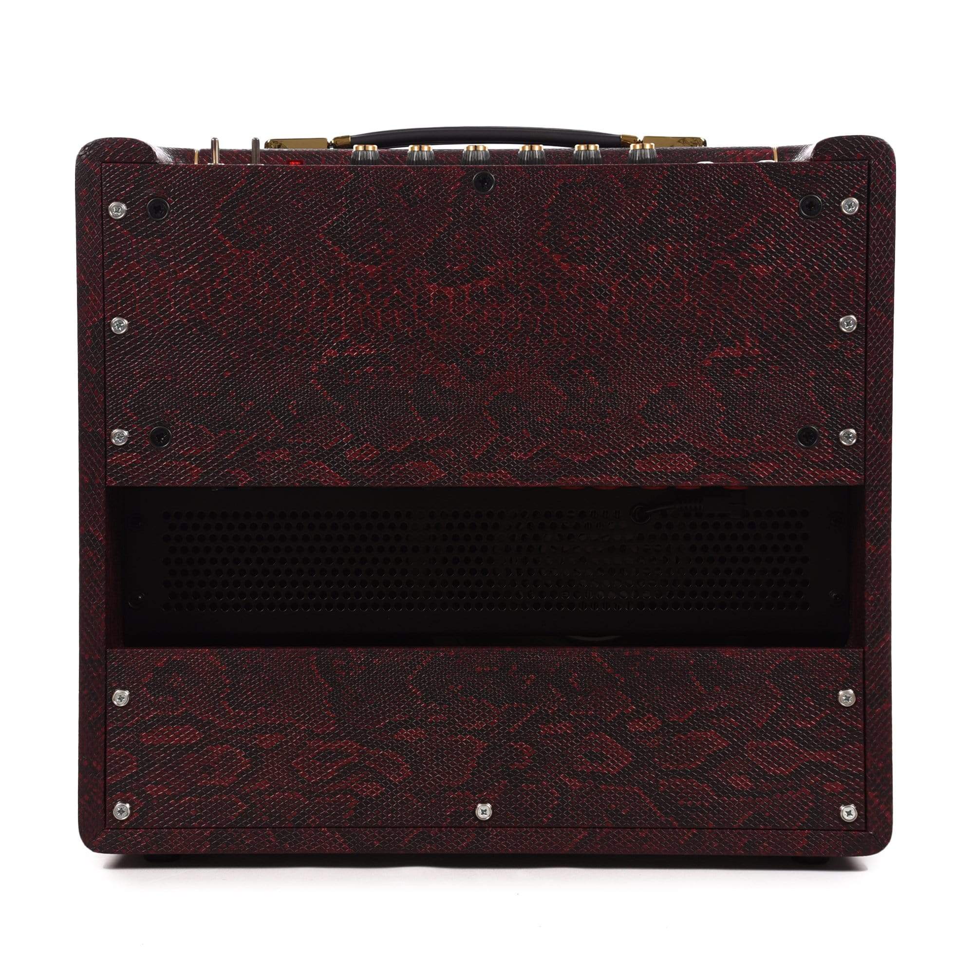 Marshall Limited Edition SV20C Studio Vintage Black & Red Snakeskin 20W All-Valve Plexi 1x10 Combo w/FX Loop & Di Amps / Guitar Combos