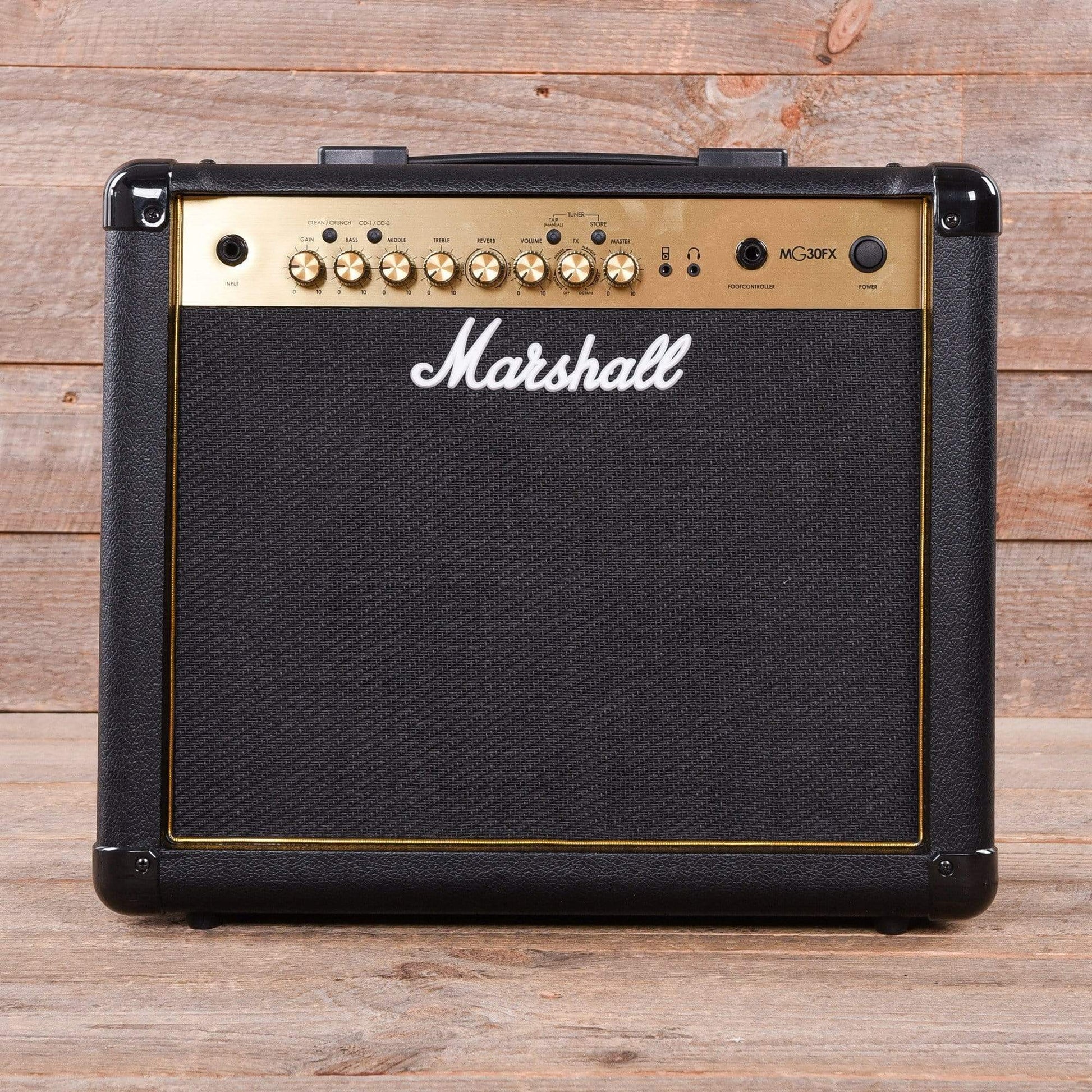 Marshall MG30GFX 30W 1x10" Combo w/4 Programmable Channels, FX, & MP3 Input Amps / Guitar Combos