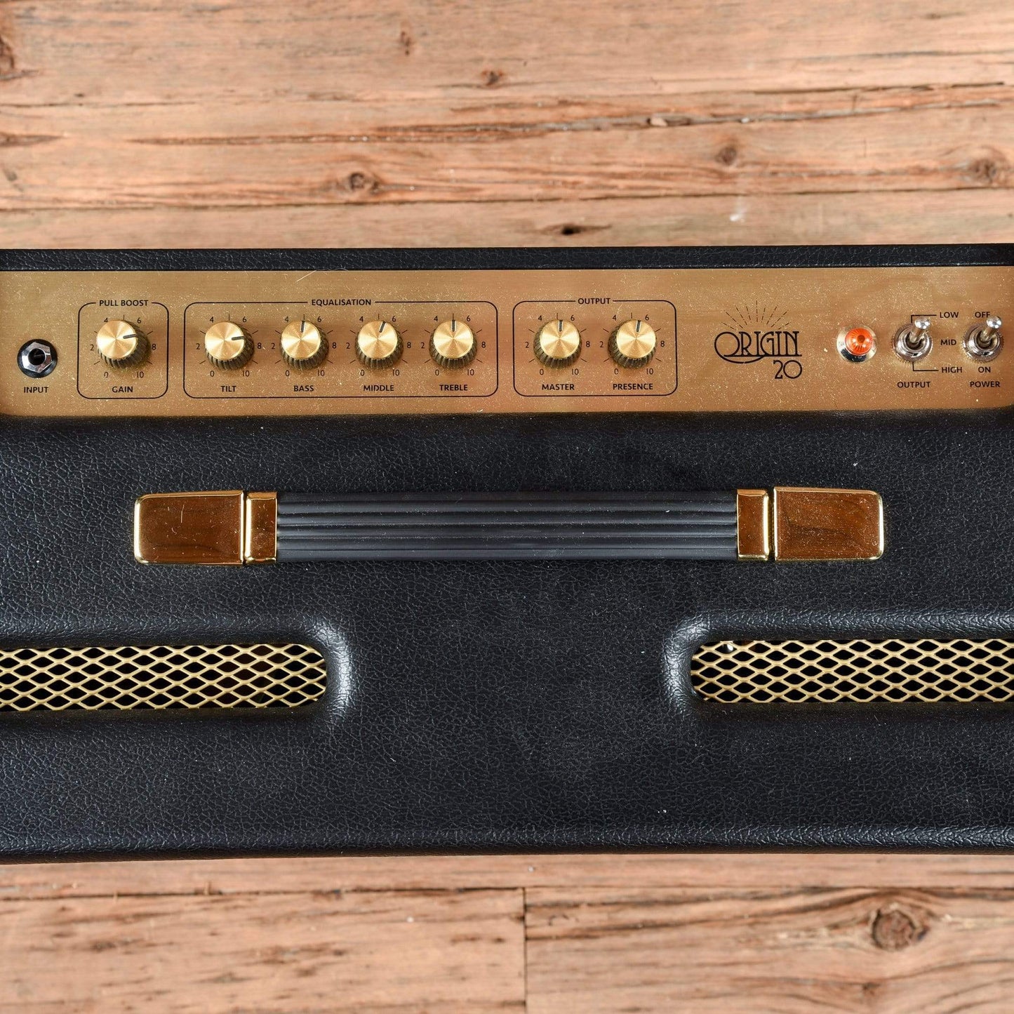 Marshall Origin 20C 20W EL34 1x10" Combo w/FX Loop, Boost, & Switchable Power Black Amps / Guitar Combos