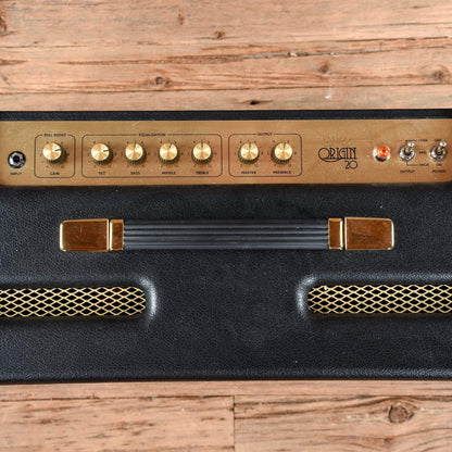Marshall Origin 20C 20W EL34 1x10" Combo w/FX Loop, Boost, & Switchable Power Black Amps / Guitar Combos