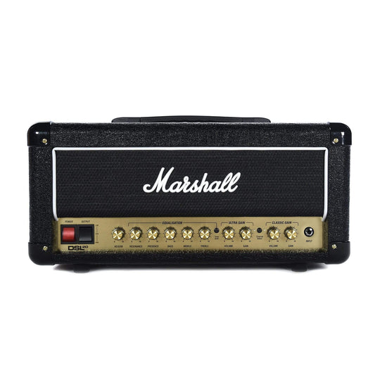 Marshall DSL20HR 20W All-Valve 2-Channel Head w/Digital Reverb Amps / Guitar Heads