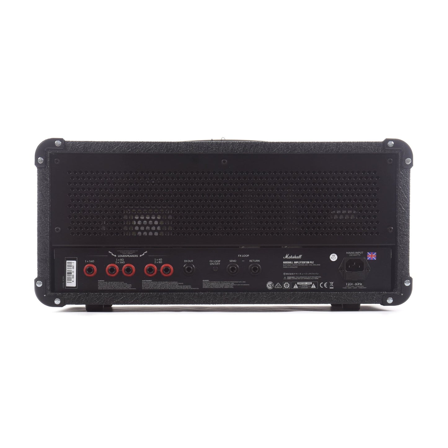 Marshall Limited Edition SC20H Studio Classic Stealth Black JCM800 Series 20W All-Valve 2203 Head w/FX Loop and DI Amps / Guitar Heads