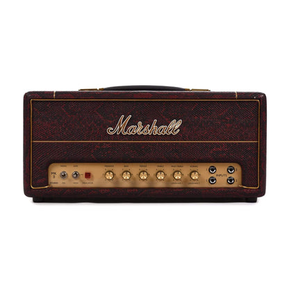 Marshall Limited Edition SV20H Studio Vintage Black & Red Snakeskin 20W All-Valve Plexi Head w/FX Loop & DI Amps / Guitar Heads