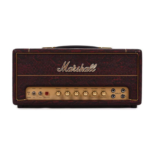 Marshall Limited Edition SV20H Studio Vintage Black & Red Snakeskin 20W All-Valve Plexi Head w/FX Loop & DI Amps / Guitar Heads