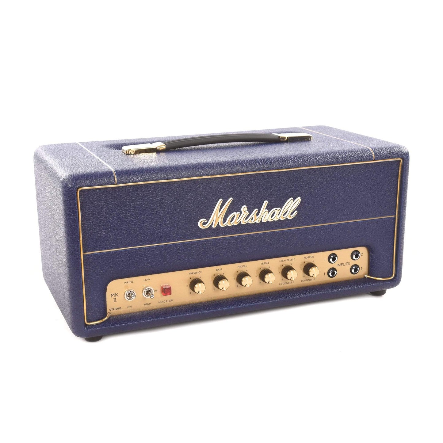 Marshall Limited Edition SV20H Studio Vintage Navy Levant 20W All-Valve Plexi Head w/FX Loop & DI Amps / Guitar Heads