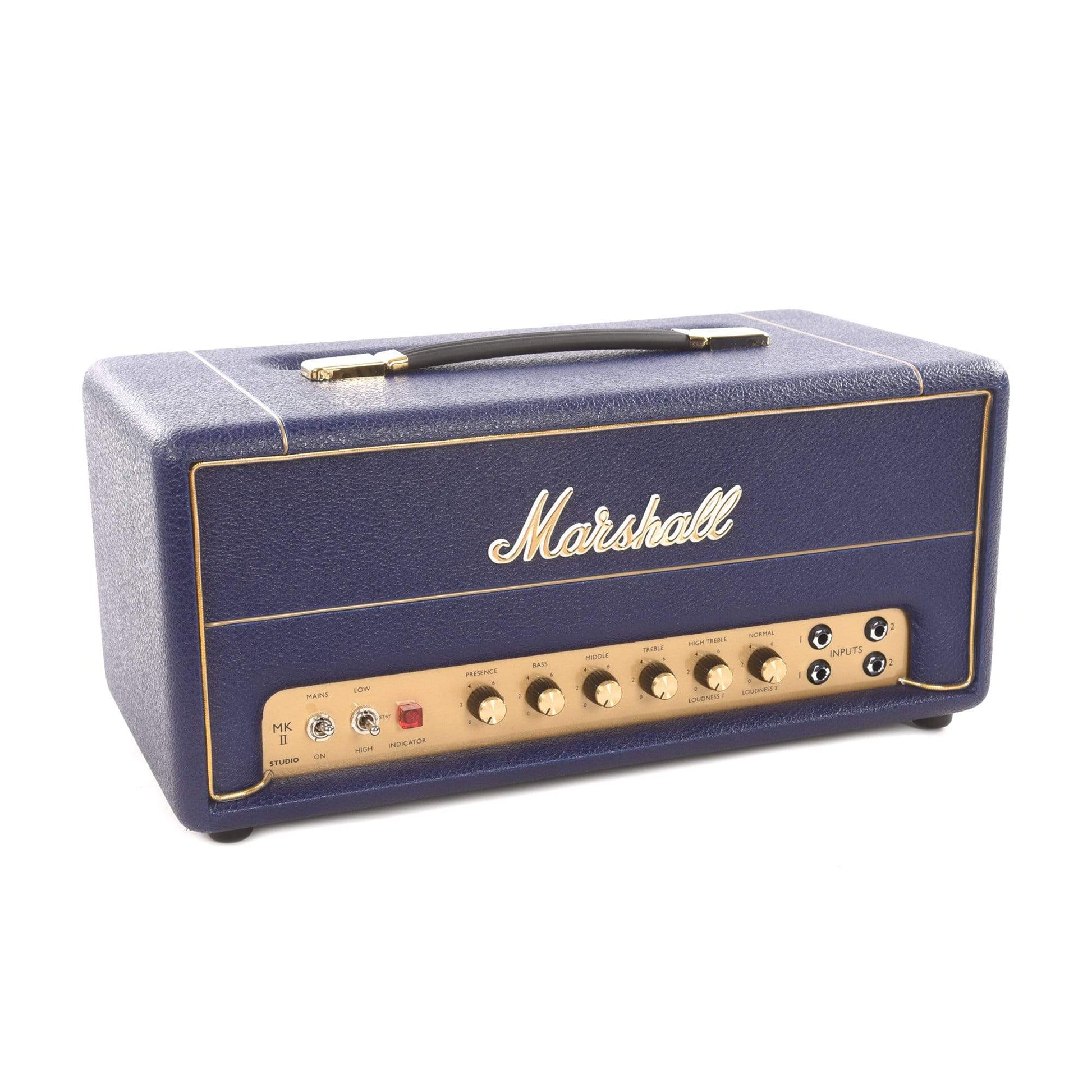 Marshall Limited Edition SV20H Studio Vintage Navy Levant 20W All-Valve Plexi Head w/FX Loop & DI Amps / Guitar Heads