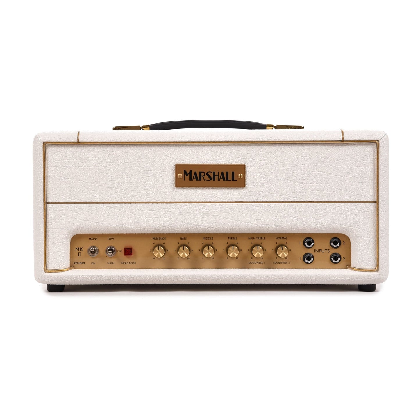 Marshall Limited Edition SV20H Studio Vintage White Elephant Grain 20W All-Valve Plexi Head w/FX Loop & DI Amps / Guitar Heads