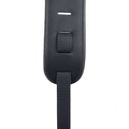 Martin Premium Rolled Leather Guitar Strap Black Accessories