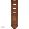 Martin Soft Baseball Leather Guitar Strap - Brown Suede Accessories / Straps