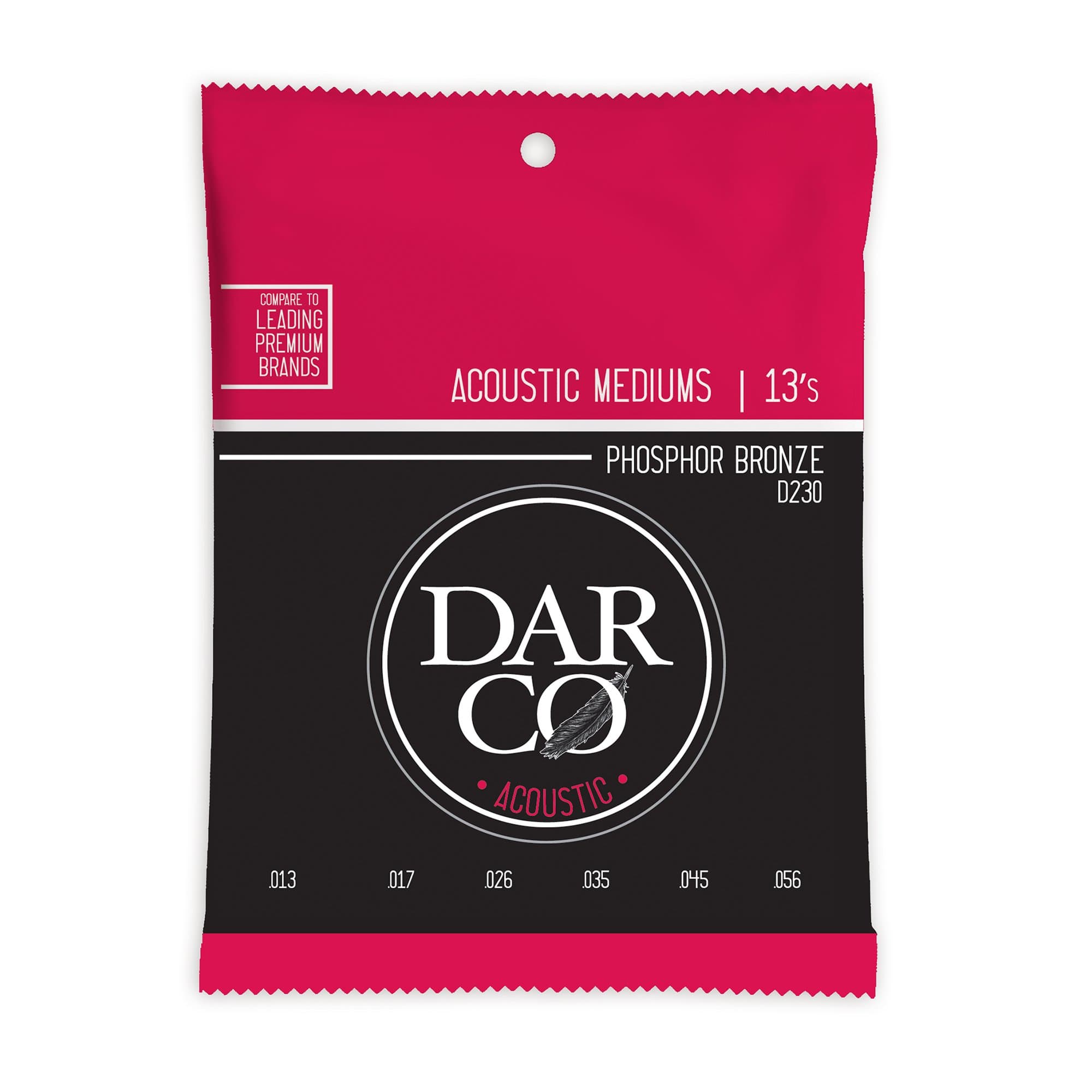 Martin D230 Darco Acoustic 92/8 Phosphor Bronze Mediums 13-56 Accessories / Strings / Guitar Strings