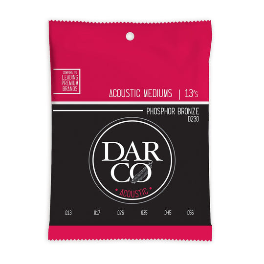 Martin D230 Darco Acoustic 92/8 Phosphor Bronze Mediums 13-56 Accessories / Strings / Guitar Strings