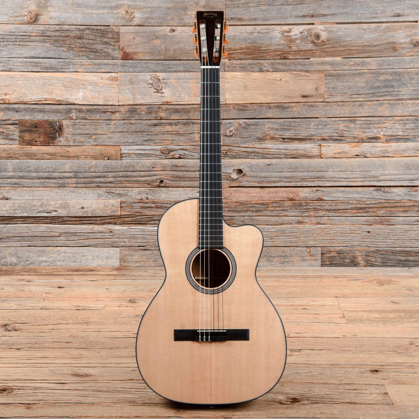 Martin 000C12-16E Nylon Sitka/Mahogany Natural w/Fishman VT Enhance NT1 Acoustic Guitars / Classical
