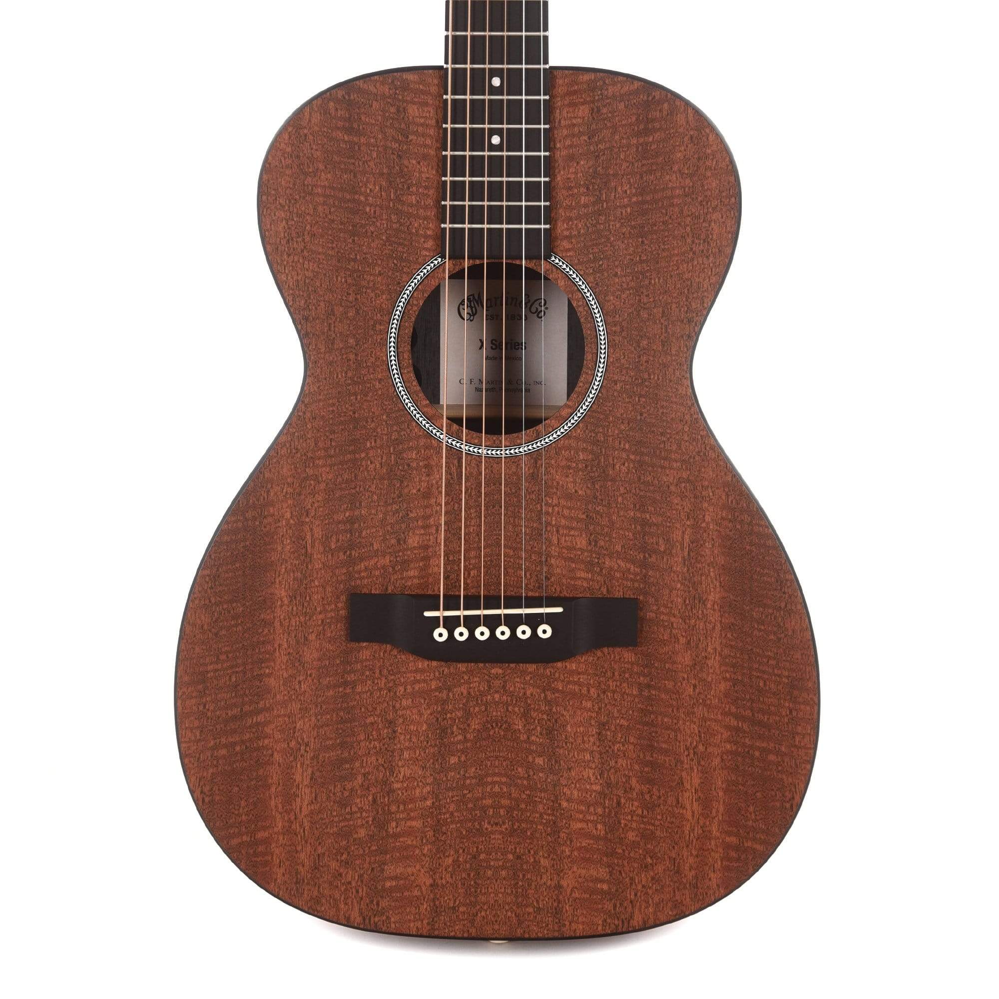 Martin 0-X1E Mahogany HPL Natural w/Fishman MX Acoustic Guitars / Concert