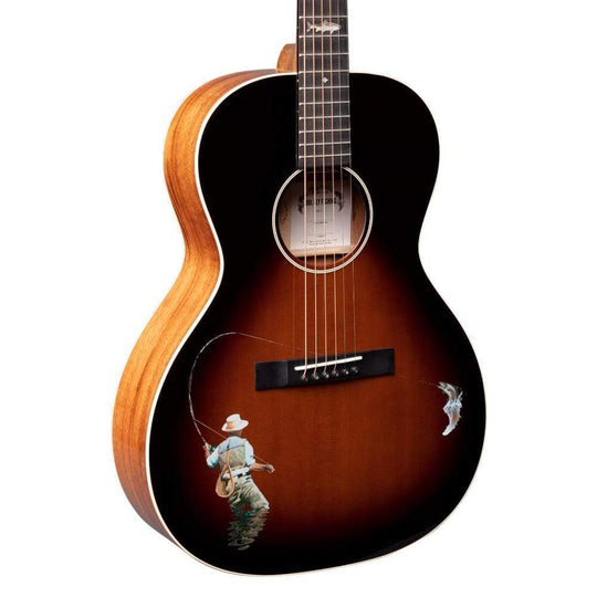 Martin 00L Fly Fishing Sitka Spruce/Concalo Alves Sunburst Acoustic Guitars / Concert