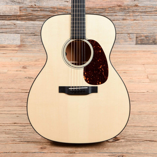 Martin Custom Shop 0000-18 Adirondack Top w/Sinker Mahogany Back & Sides Natural Acoustic Guitars / Concert