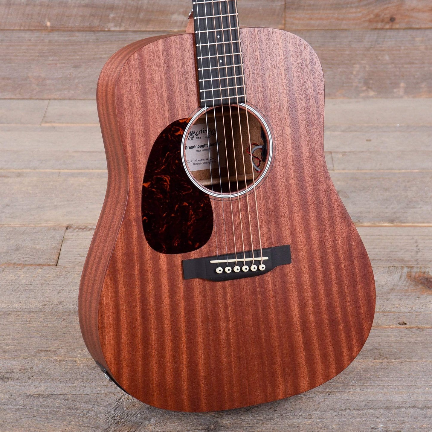 Martin Dreadnought Junior 2E Solid Sapele Left-Handed w/Electronics Acoustic Guitars / Dreadnought,Acoustic Guitars / Left-Handed
