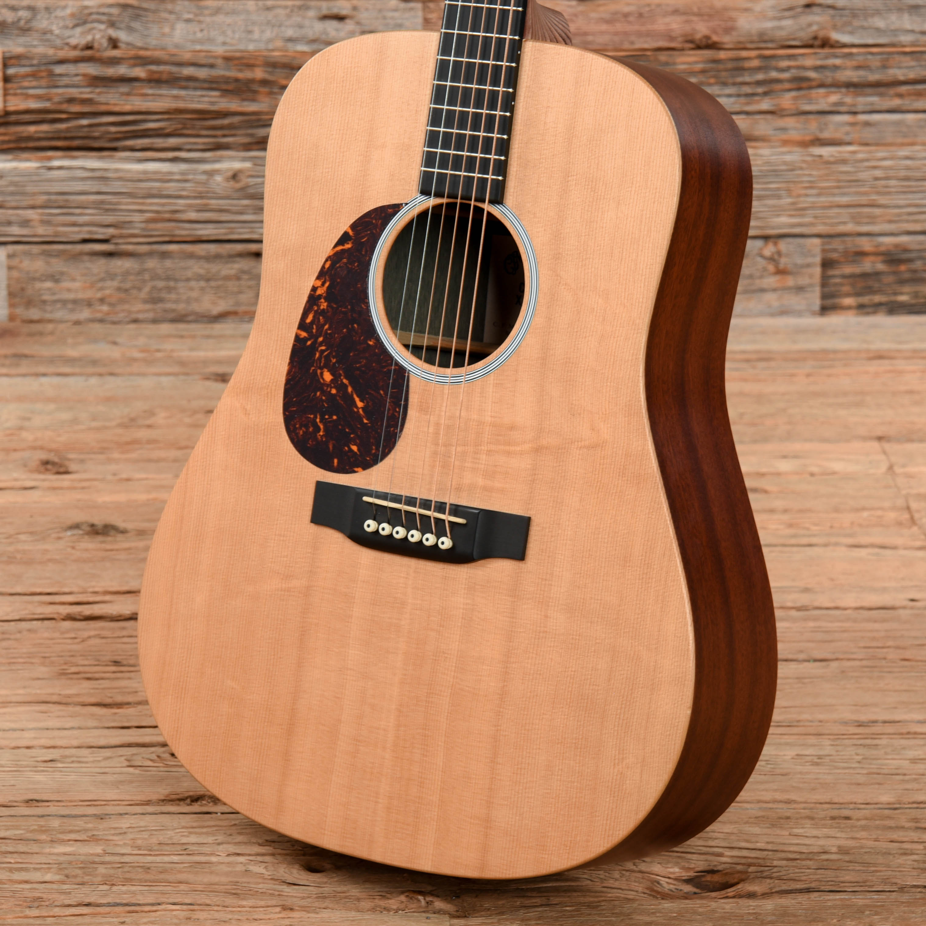Martin Custom X-Series Dreadnought Natural  LEFTY Acoustic Guitars / Dreadnought