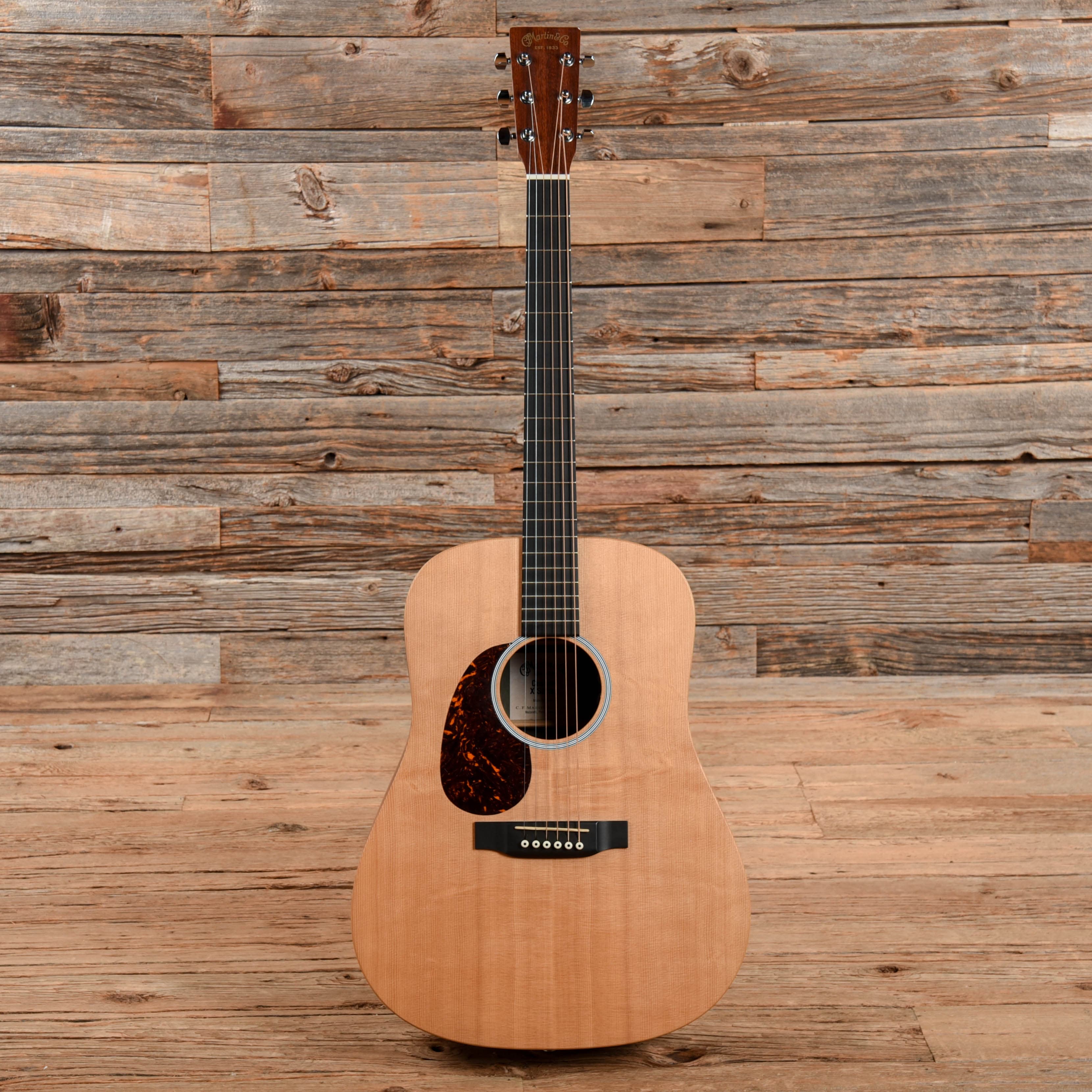 Martin Custom X-Series Dreadnought Natural  LEFTY Acoustic Guitars / Dreadnought