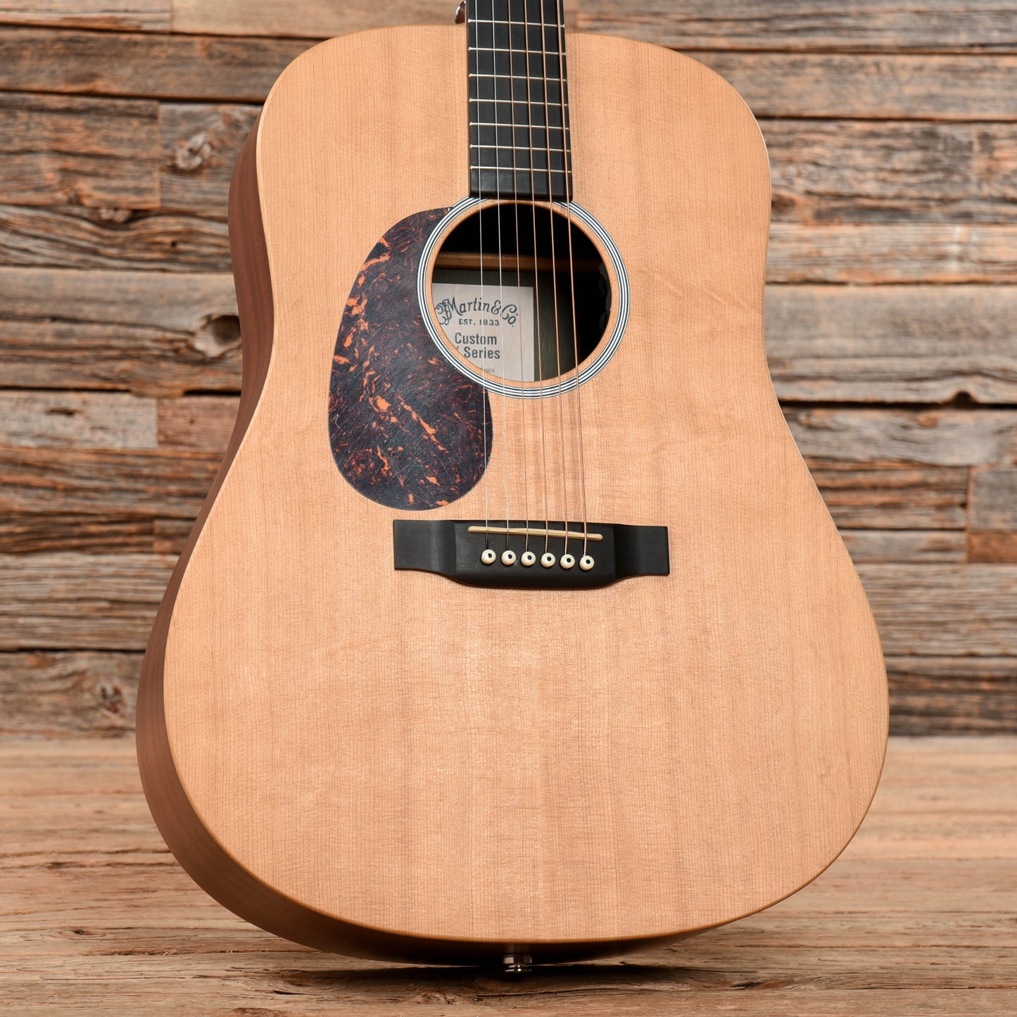 Martin Custom X-Series Dreadnought Natural  LEFTY Acoustic Guitars / Dreadnought