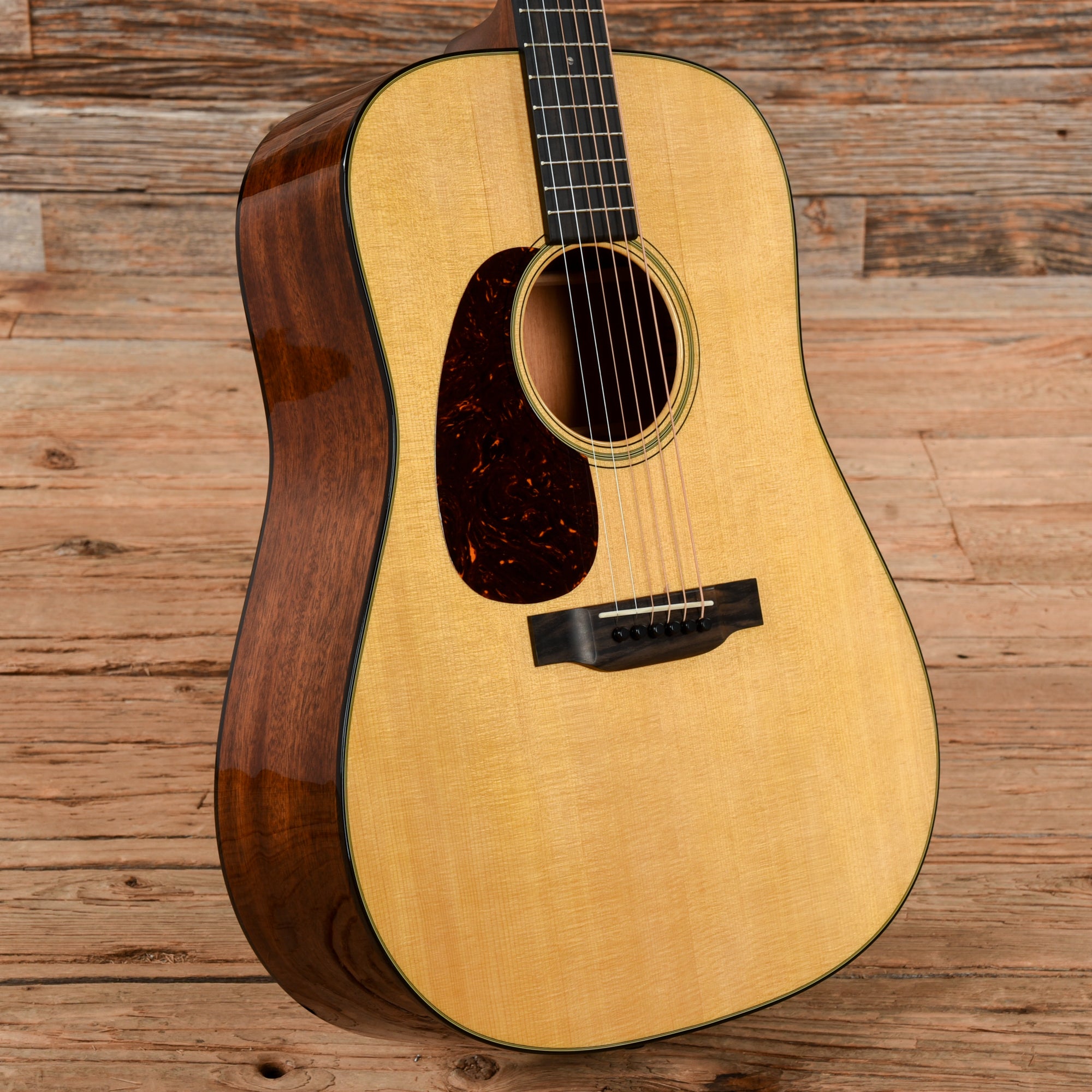 Martin D-18 Natural Gloss 2021 LEFTY Acoustic Guitars / Dreadnought
