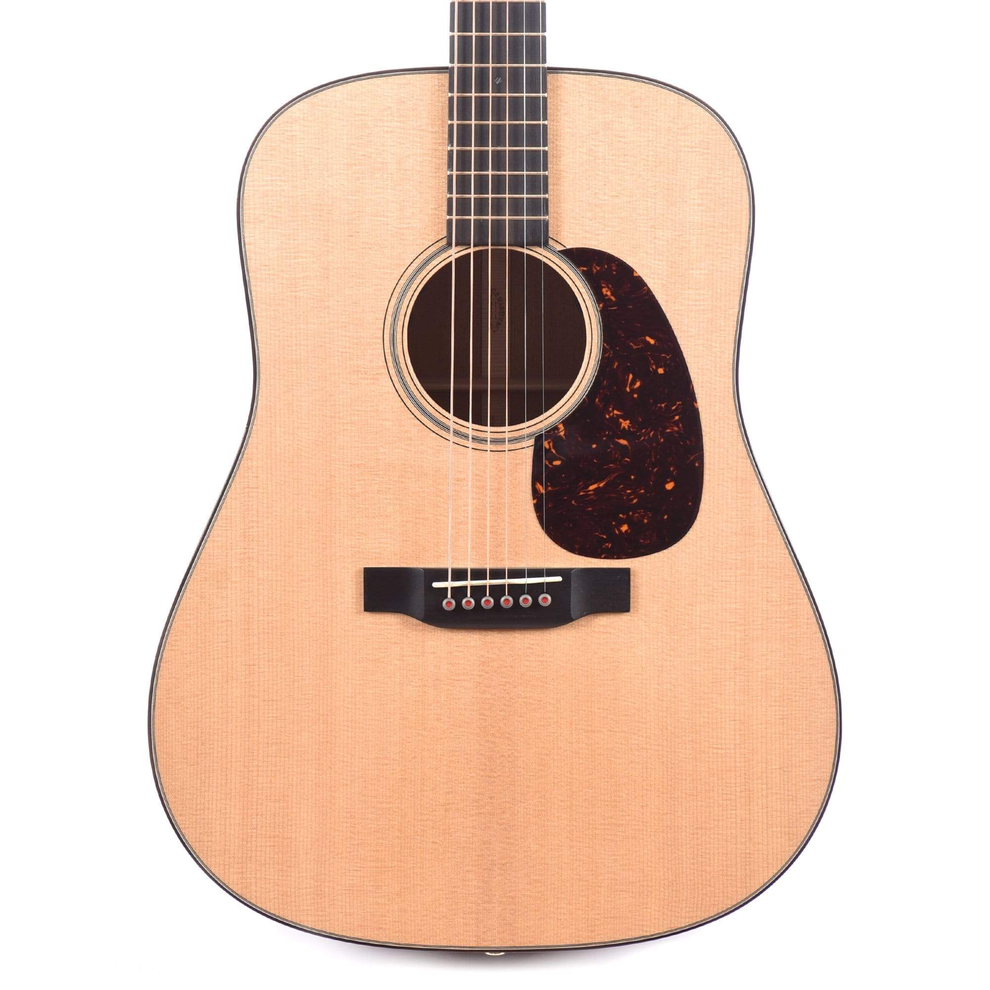 Martin D-18E Modern Deluxe Natural w/Fishman Aura VT Blend NAMM Booth 2020 Acoustic Guitars / Dreadnought