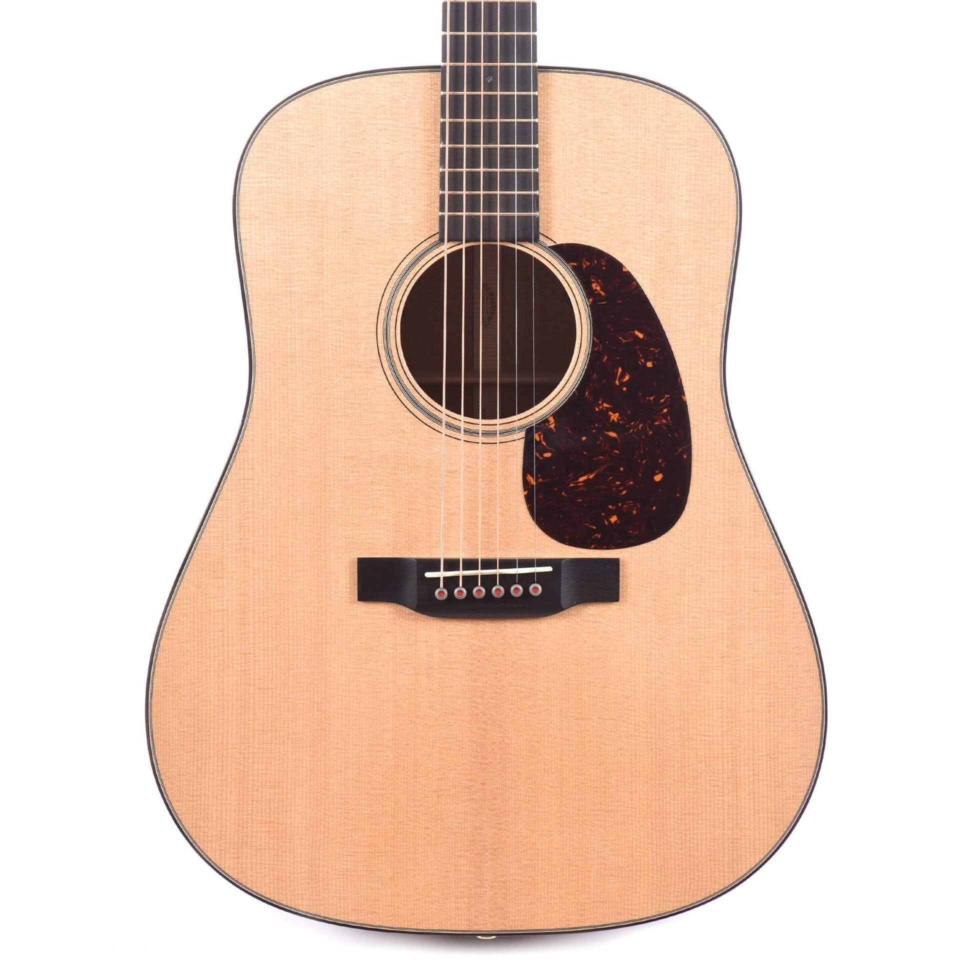 Martin D-18E Modern Deluxe Natural w/Fishman Aura VT Blend NAMM Booth 2020 Acoustic Guitars / Dreadnought
