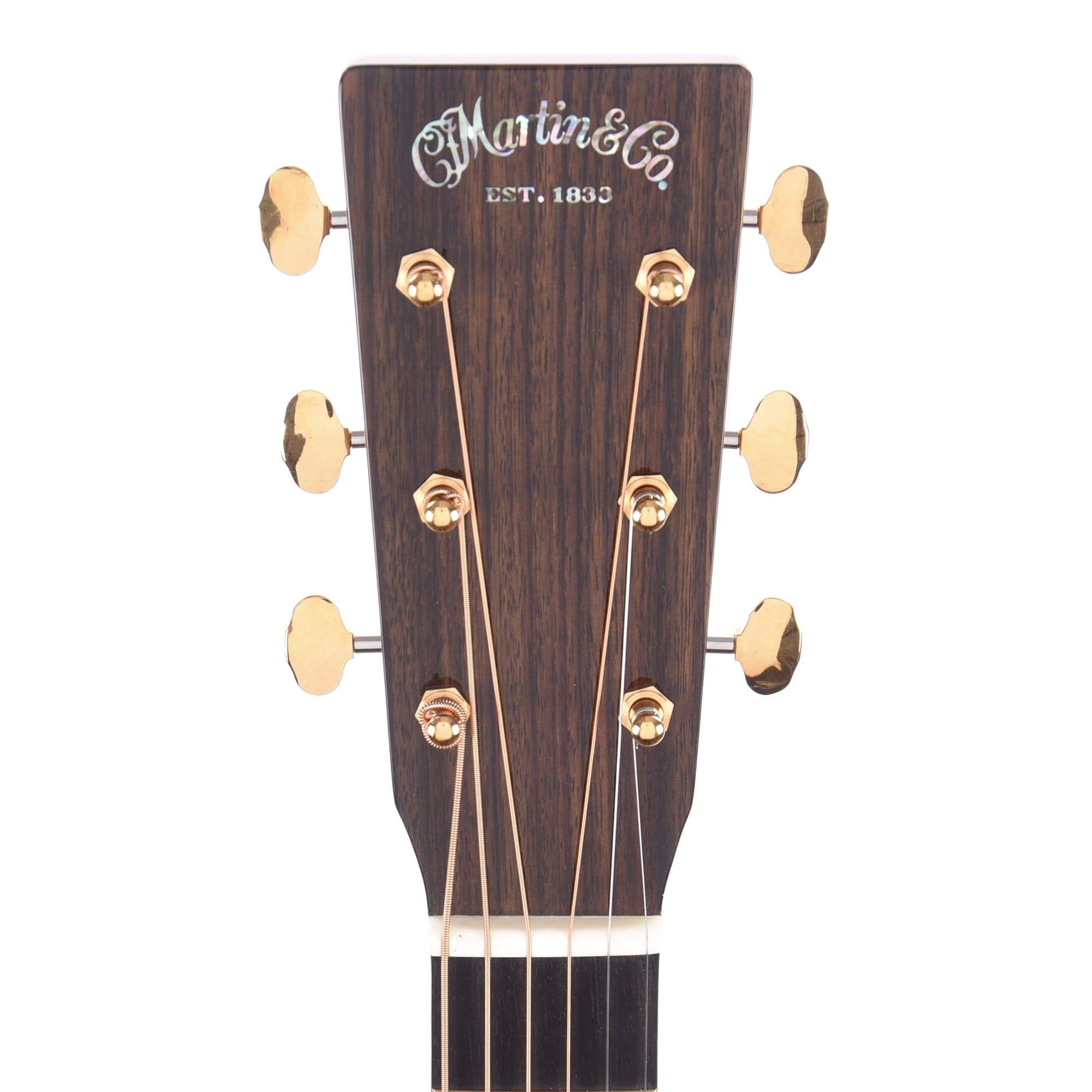 Martin D-18E Modern Deluxe Natural w/Fishman Aura VT Blend NAMM Booth 2020 Acoustic Guitars / Dreadnought