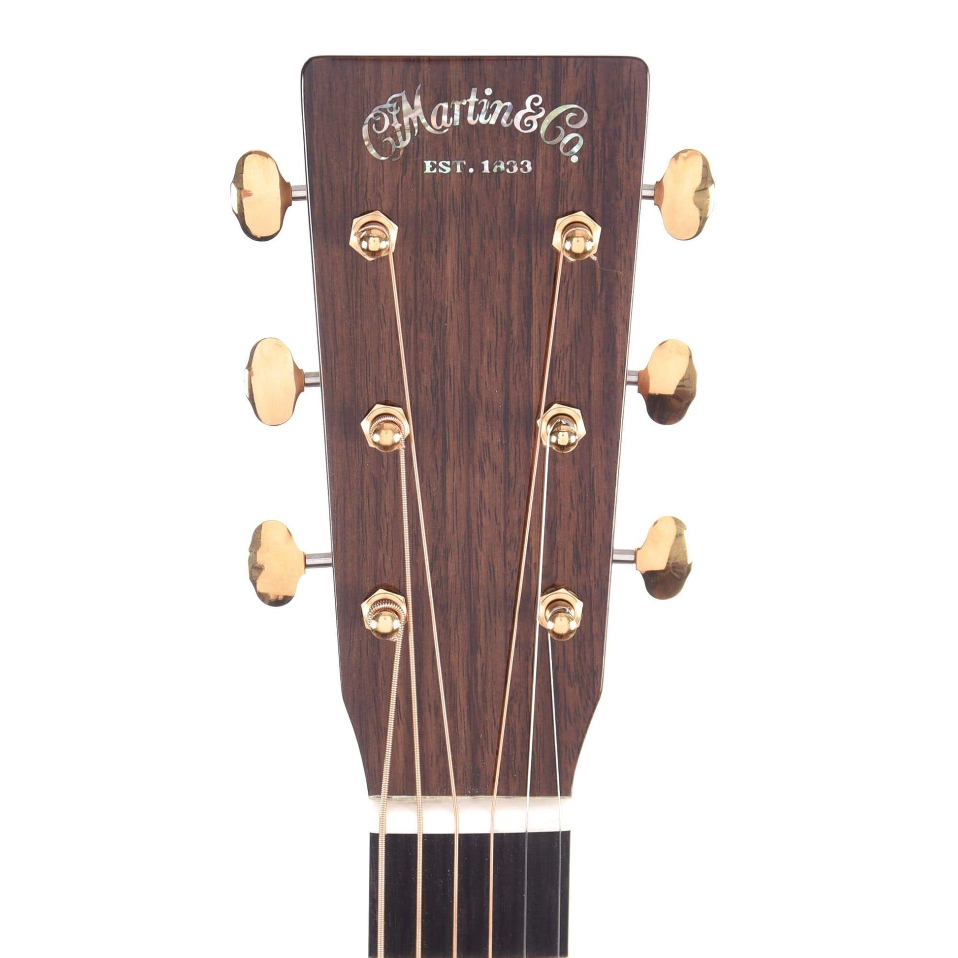 Martin D-18E Modern Deluxe Natural w/Fishman Aura VT Blend NAMM Booth 2020 Acoustic Guitars / Dreadnought
