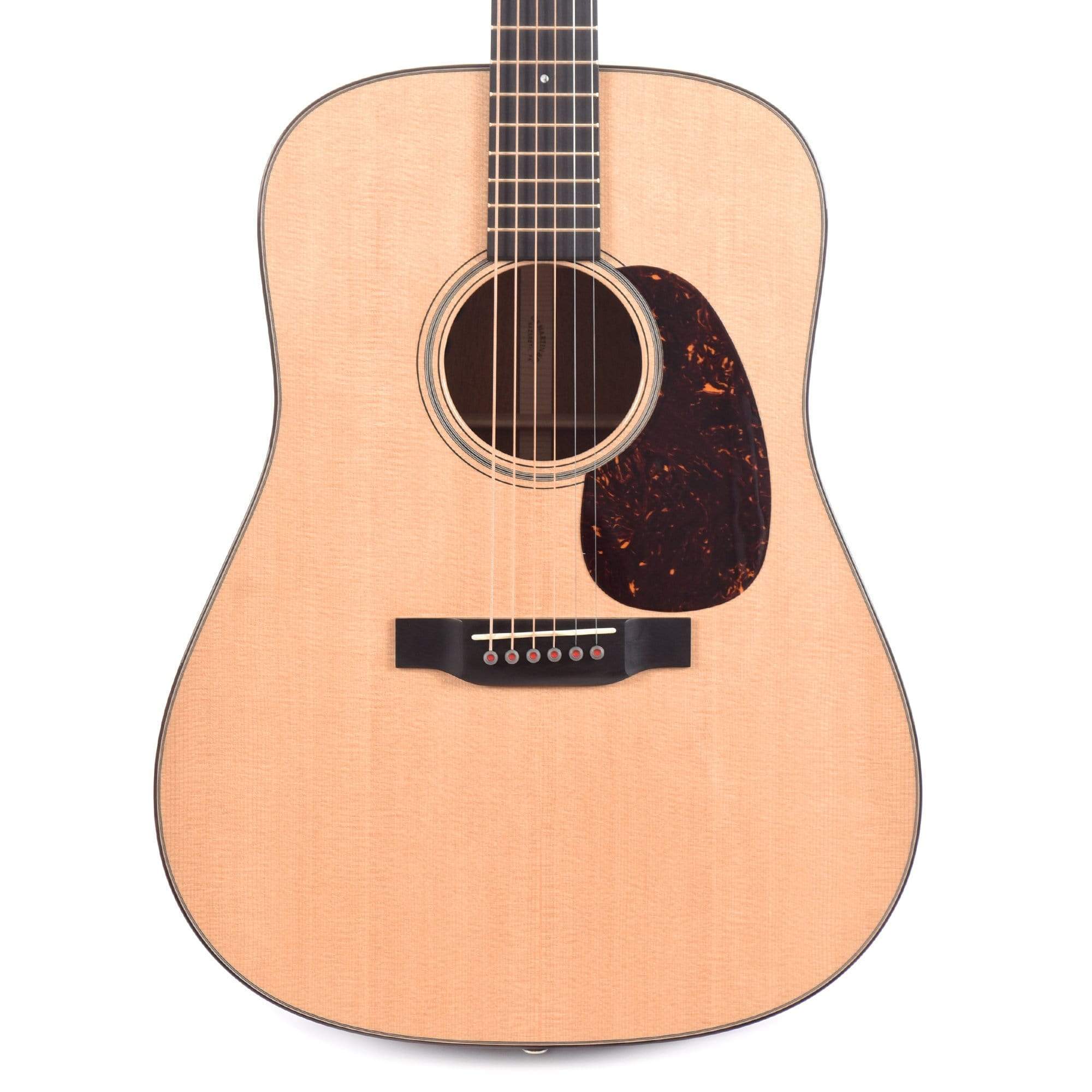 Martin D-18E Modern Deluxe Natural w/Fishman Aura VT Blend NAMM Booth 2020 Acoustic Guitars / Dreadnought