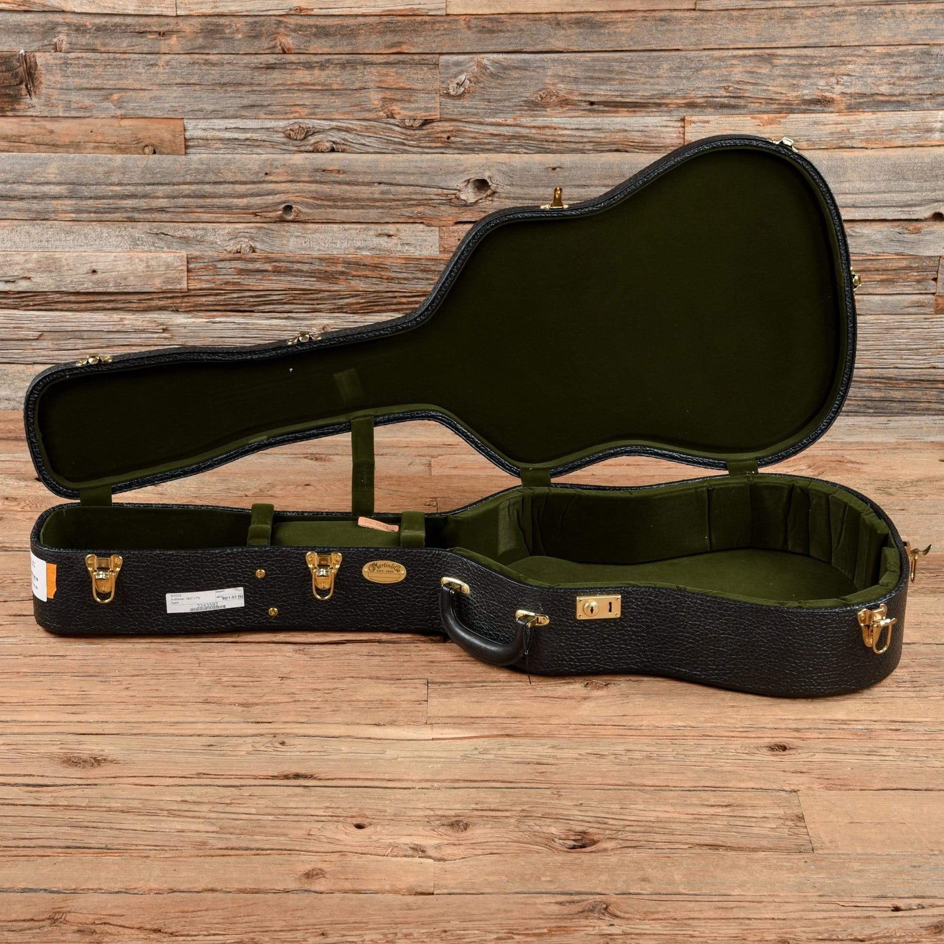 Martin D-28 Authentic 1937 Aged Natural 2018 Acoustic Guitars / Dreadnought