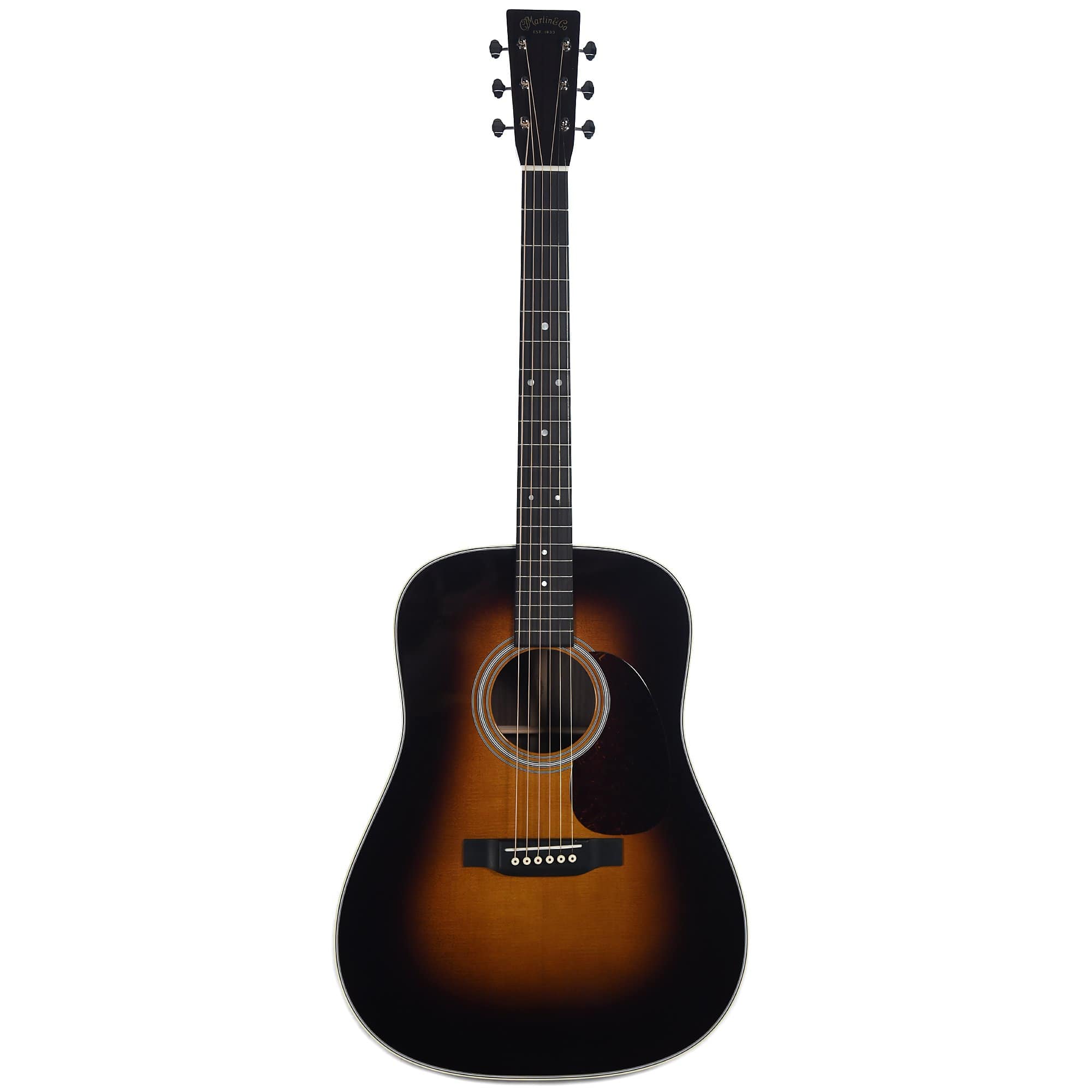 Martin D-28 Dreadnought Sitka Spruce/East Indian Rosewood Sunburst Acoustic Guitars / Dreadnought