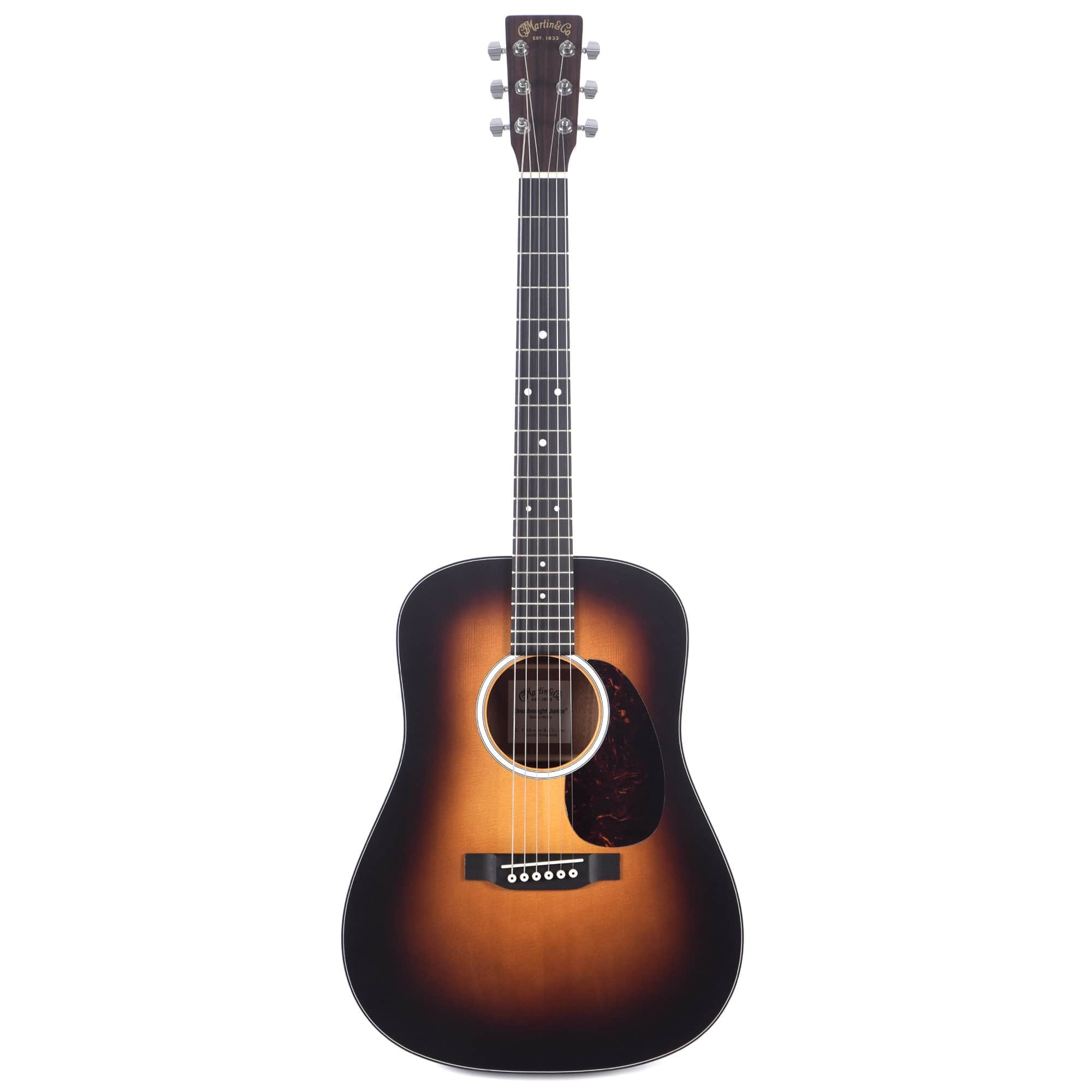 Martin D Jr-10 Burst Satin Sitka/Sapele Acoustic Guitars / Dreadnought