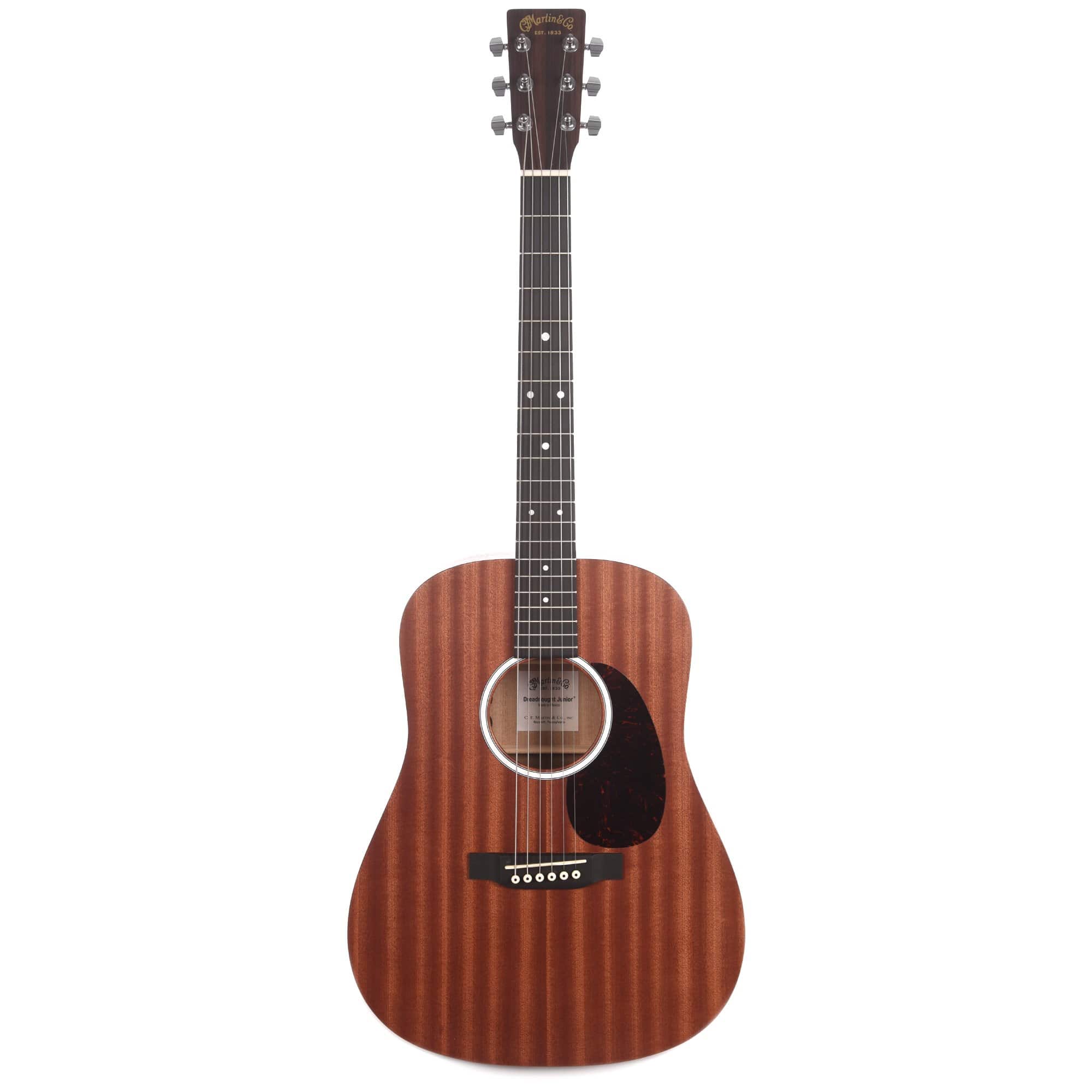 Martin D Jr-10E Satin Sapele/Sapele w/Electronics Acoustic Guitars / Dreadnought