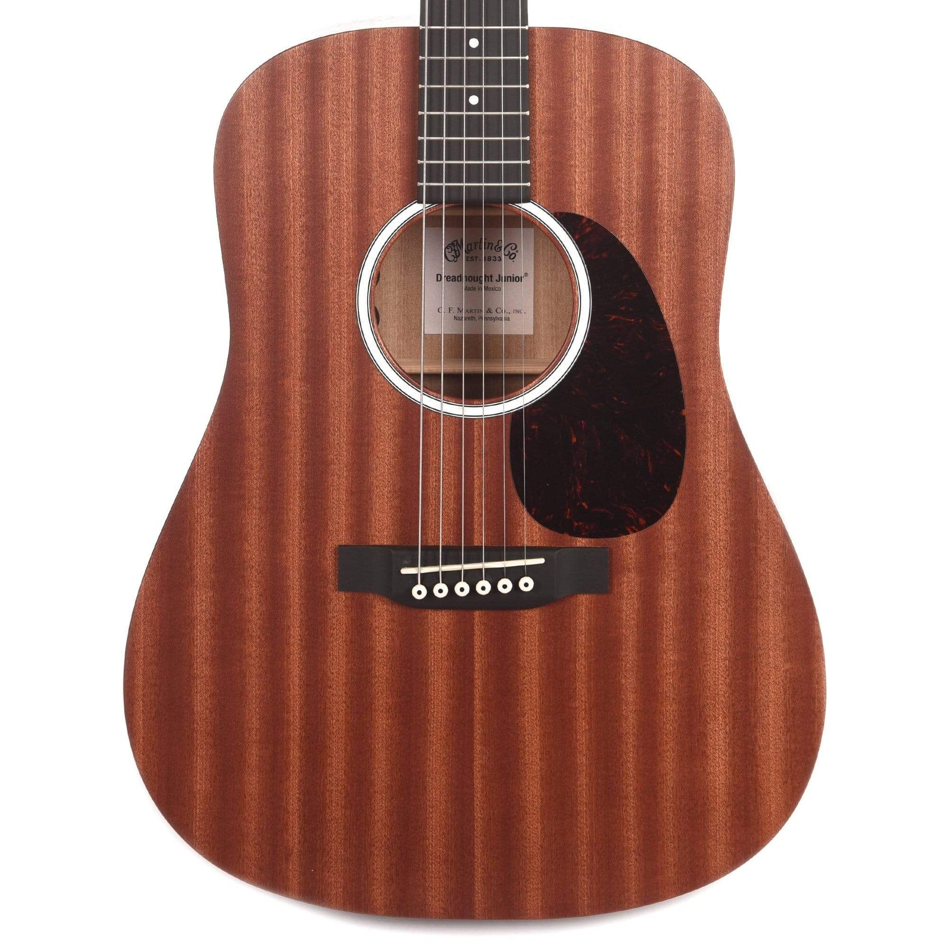 Martin D Jr-10E Satin Sapele/Sapele w/Electronics Acoustic Guitars / Dreadnought