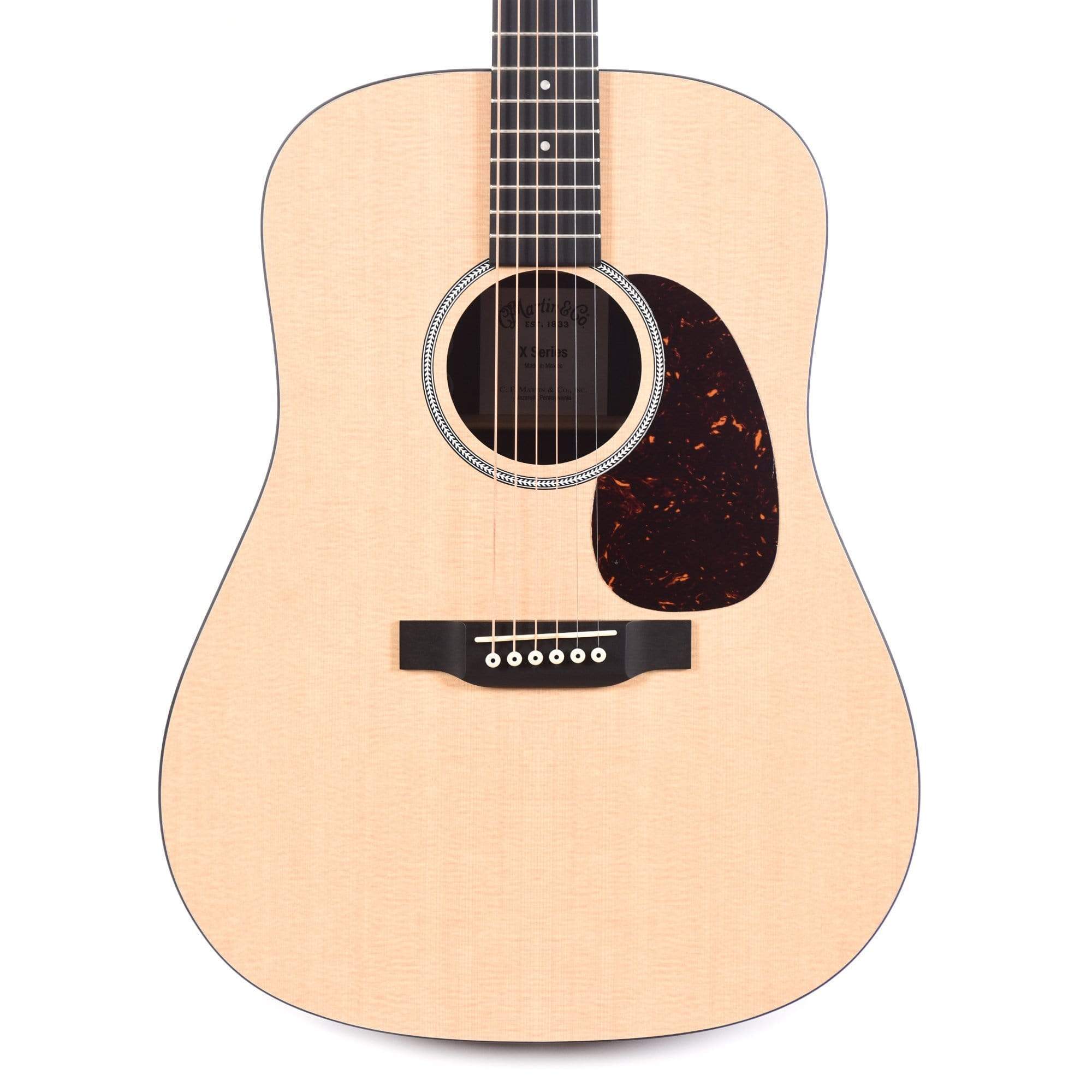 Martin D-X1E Sitka/Mahogany HPL Natural w/Fishman MX Acoustic Guitars / Dreadnought