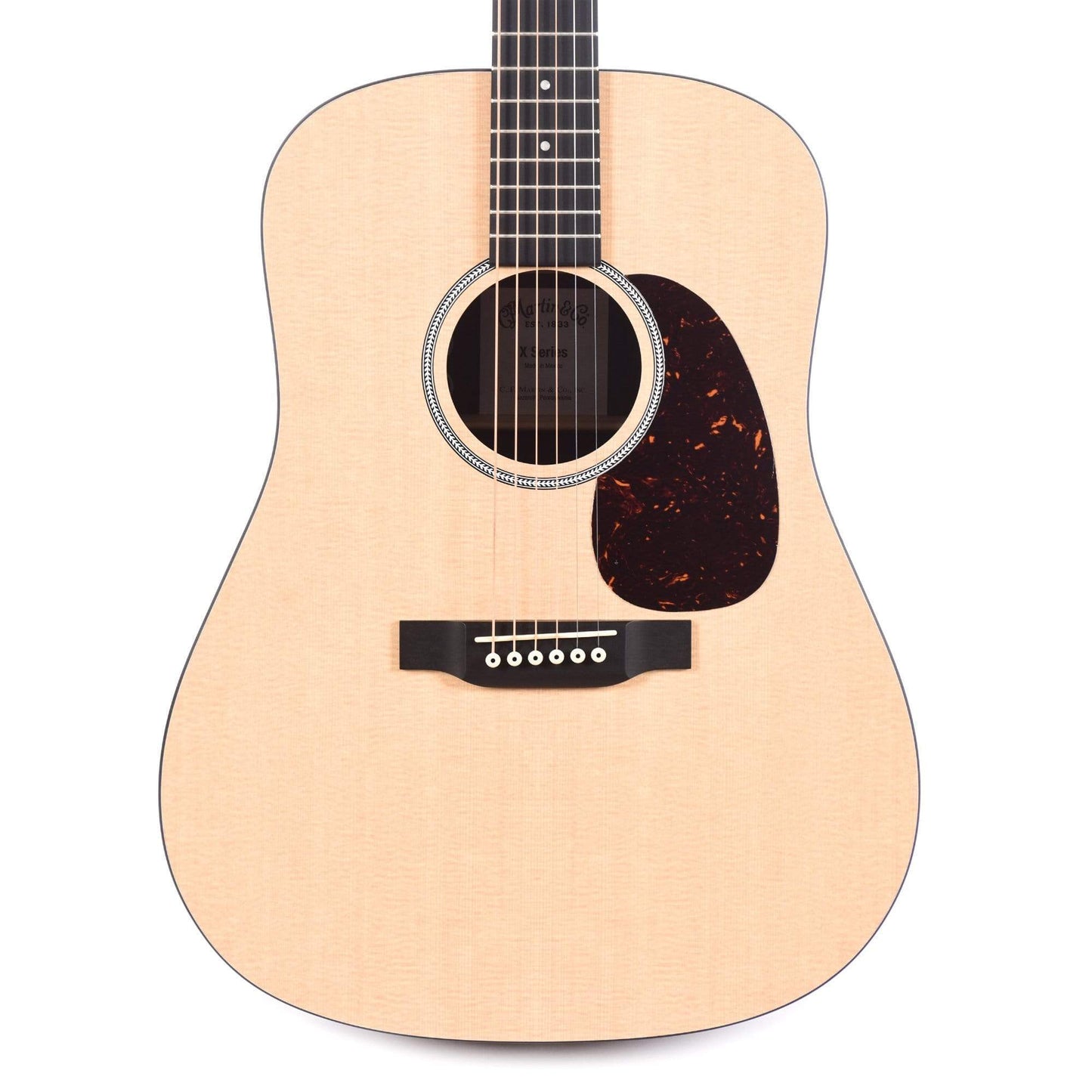 Martin D-X1E Sitka/Mahogany HPL Natural w/Fishman MX Acoustic Guitars / Dreadnought