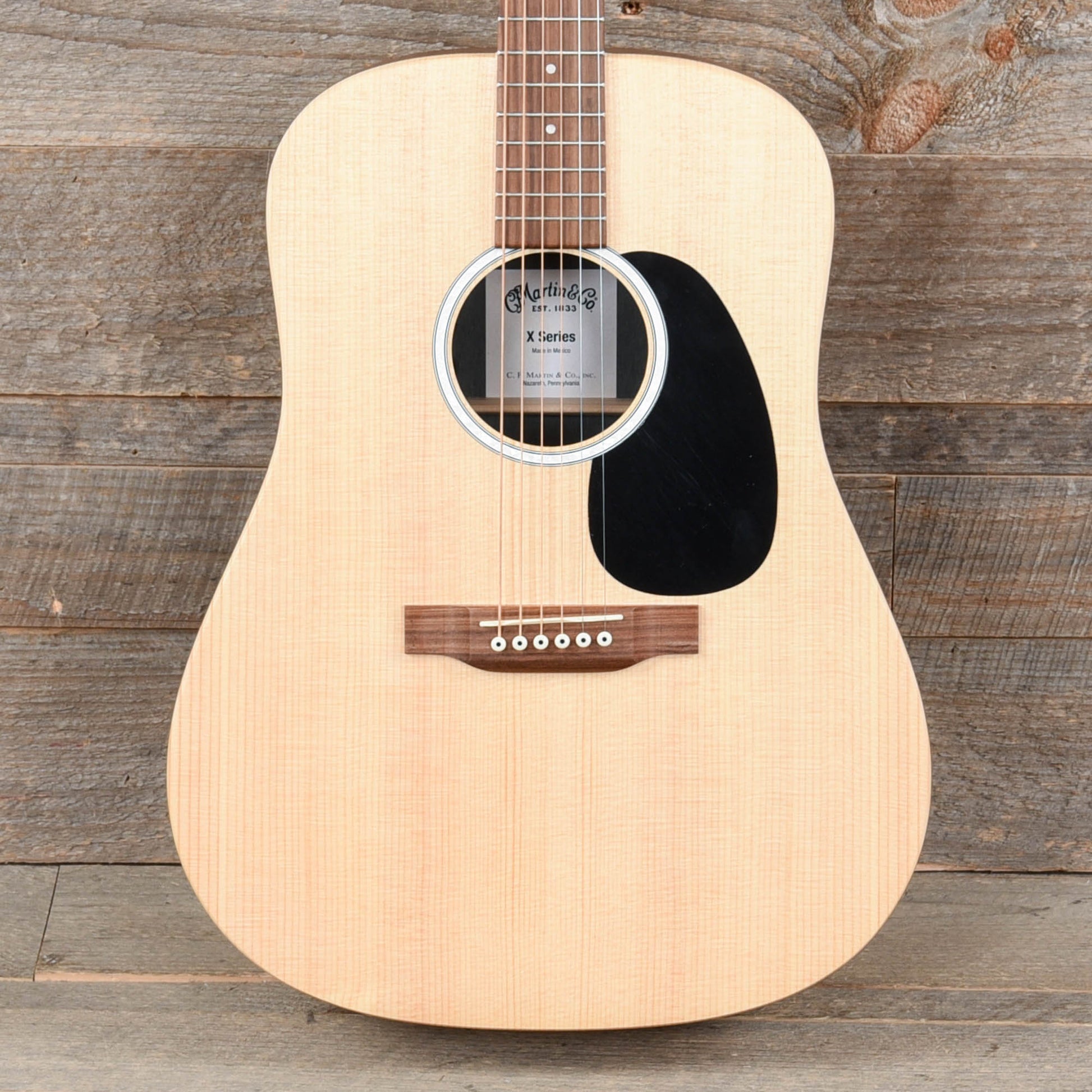 Martin D-X2E Sitka/Mahogany HPL Natural w/Fishman MX Acoustic Guitars / Dreadnought