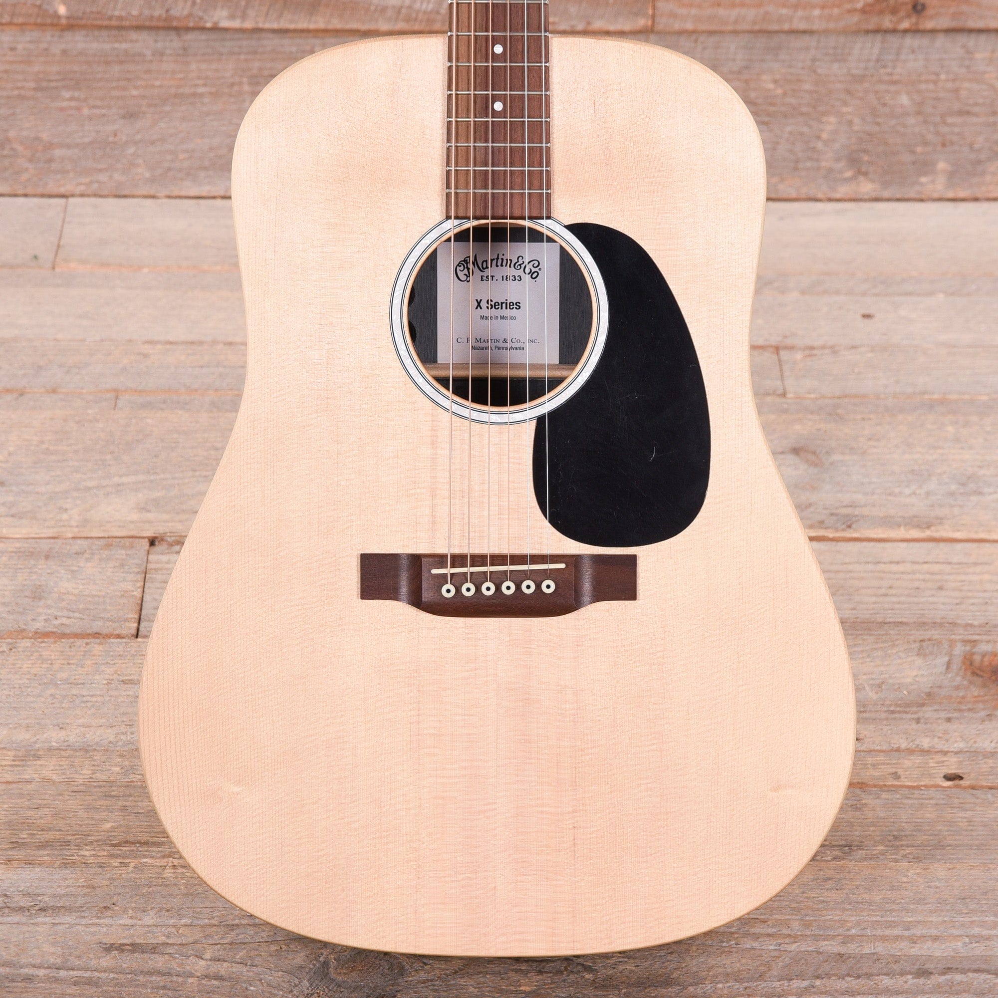 Martin D-X2E Sitka/Rosewood HPL Natural w/Fishman MX Acoustic Guitars / Dreadnought