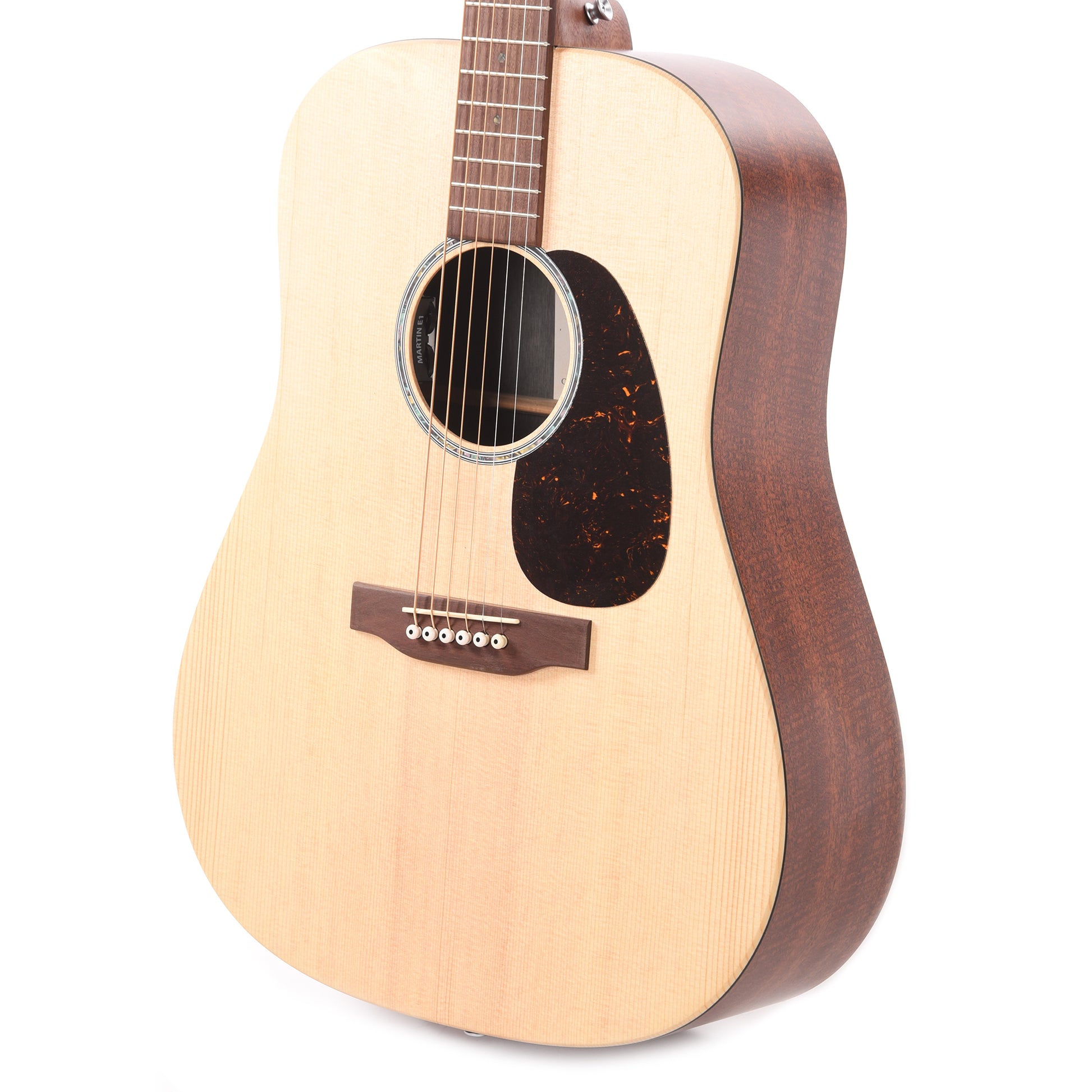 Martin D-X2E Spruce/Figured Mahogany Pattern HPL Natural Acoustic Guitars / Dreadnought