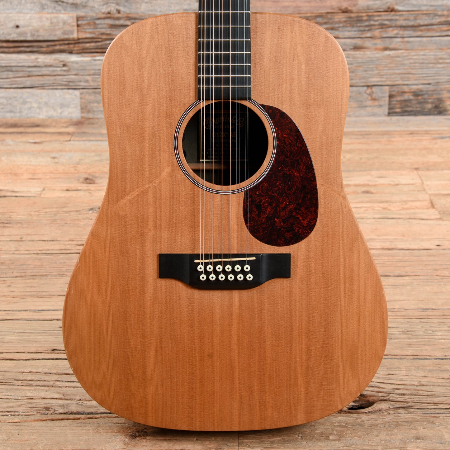 Martin D12X1AE Natural 2010 Acoustic Guitars / Dreadnought