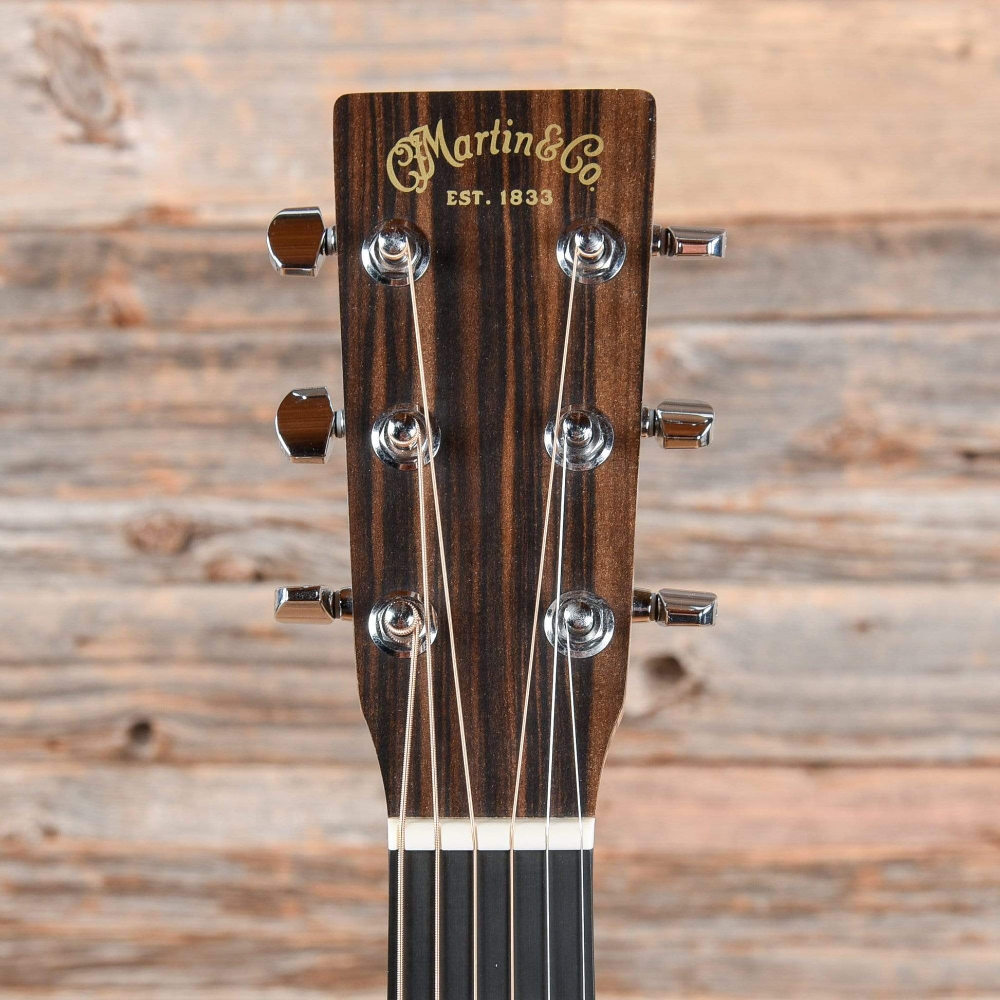 Martin DCX1AE Macassar Natural Acoustic Guitars / Dreadnought