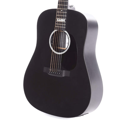 Martin DX Johnny Cash Black HPL w/Fishman MX NAMM Booth 2020 Acoustic Guitars / Dreadnought
