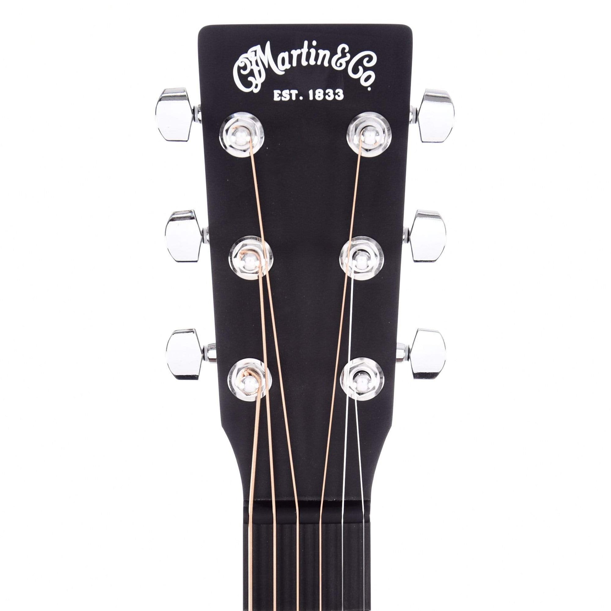 Martin DX Johnny Cash Black HPL w/Fishman MX NAMM Booth 2020 Acoustic Guitars / Dreadnought