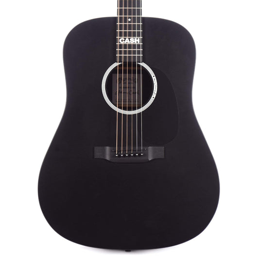Martin DX Johnny Cash Black HPL w/Fishman MX NAMM Booth 2020 Acoustic Guitars / Dreadnought