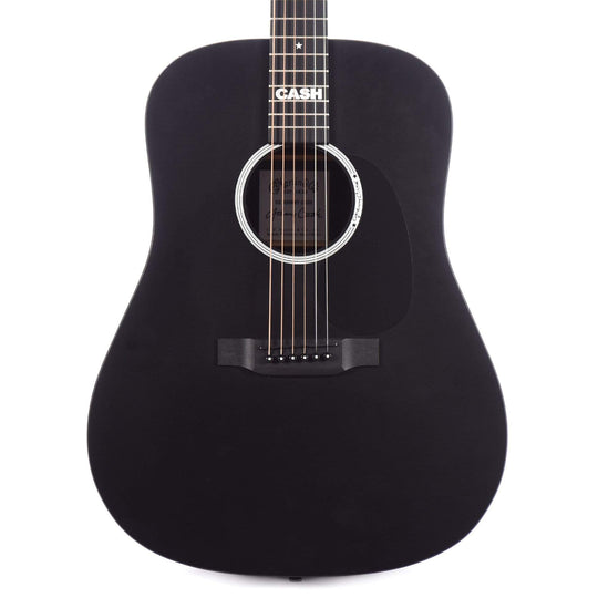 Martin DX Johnny Cash Black HPL w/Fishman MX NAMM Booth 2020 Acoustic Guitars / Dreadnought
