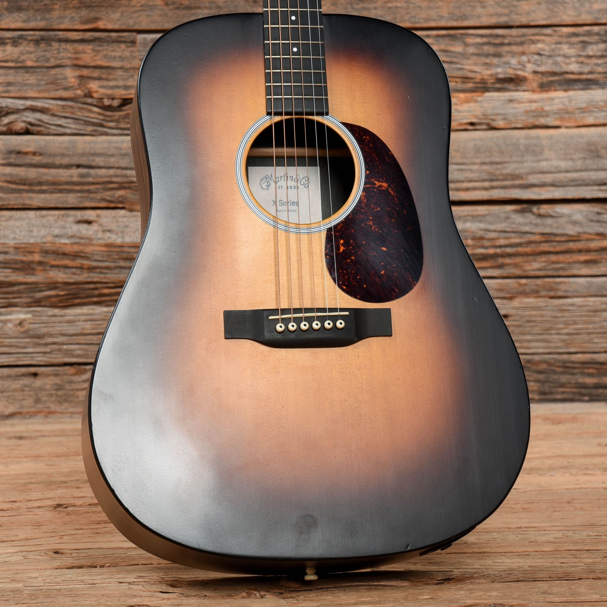 Martin DX1AE Macassar Burst Acoustic Guitars / Dreadnought