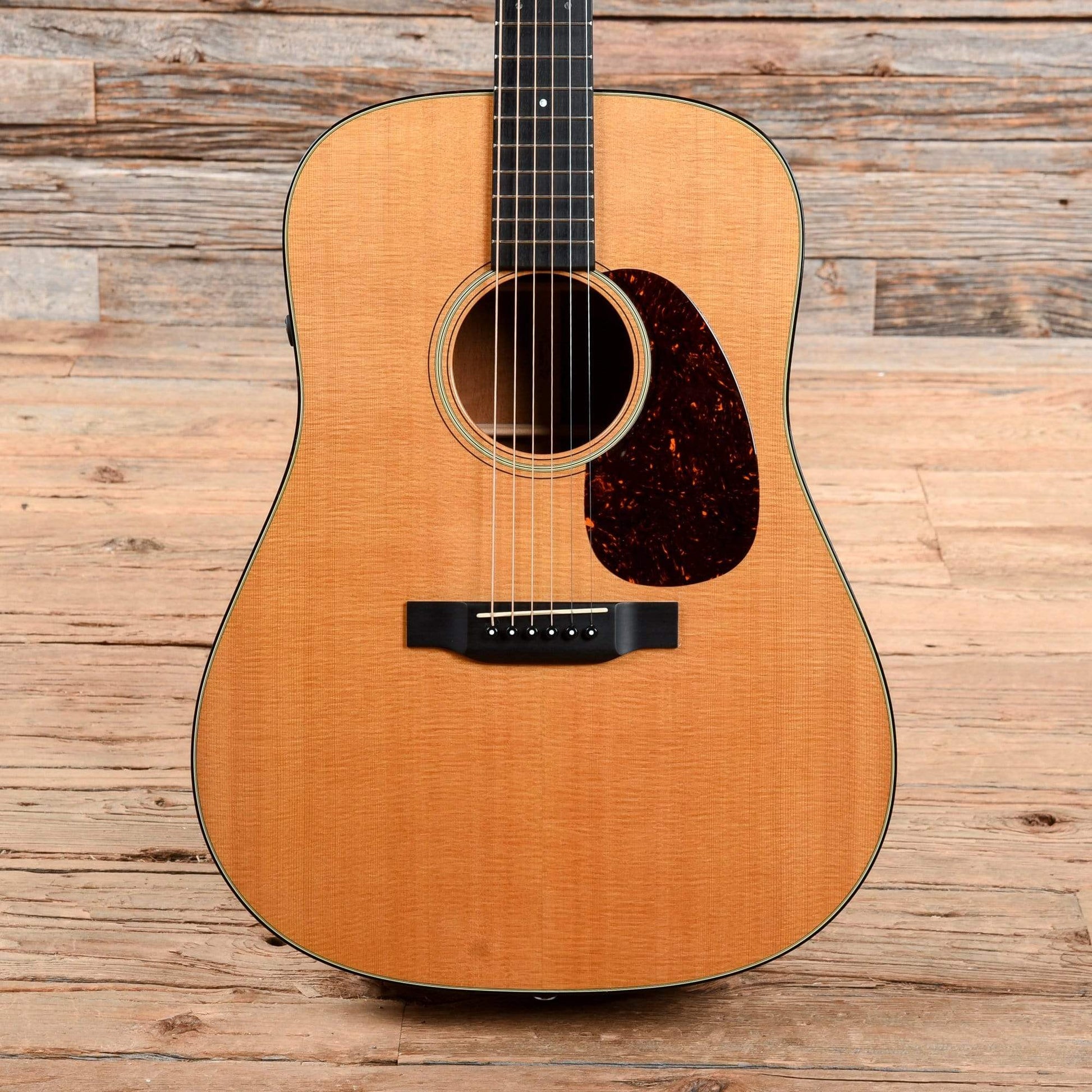 Martin Retro Series D-18E Natural 2015 Acoustic Guitars / Dreadnought