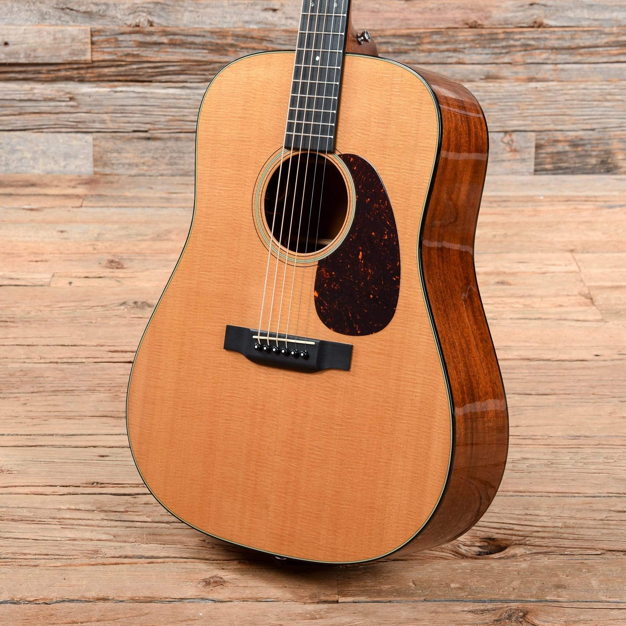 Martin Retro Series D-18E Natural 2015 Acoustic Guitars / Dreadnought