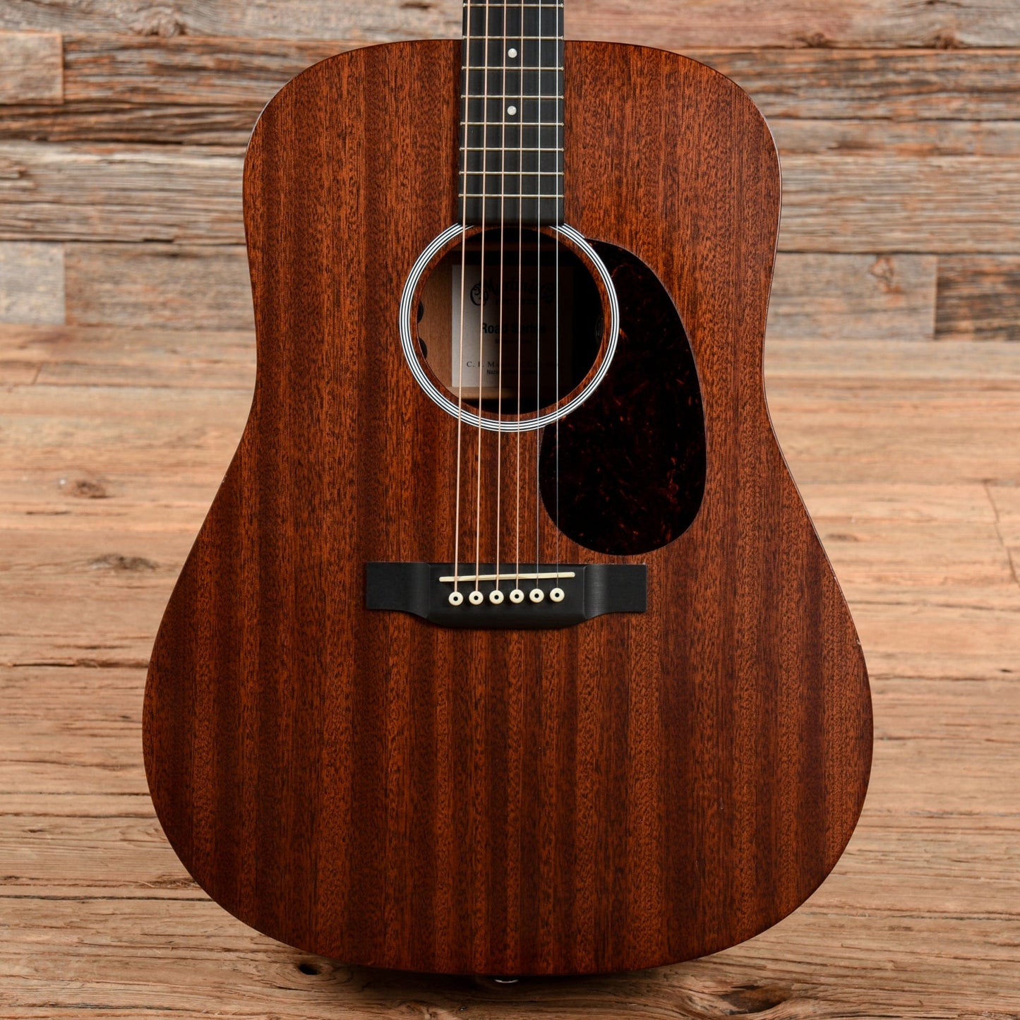 Martin Road Series D-10E Sapele Natural Acoustic Guitars / Dreadnought