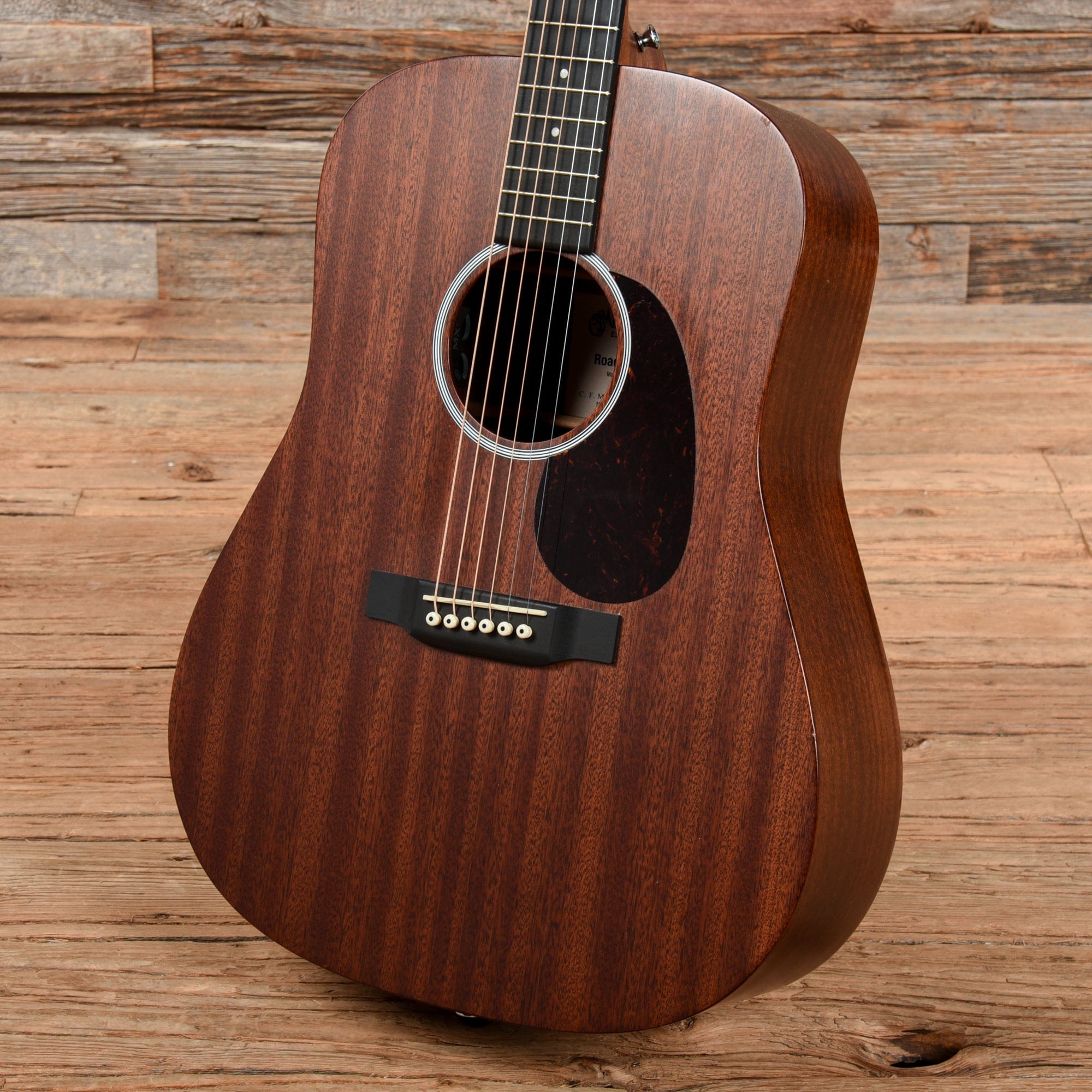 Martin Road Series D-10E Sapele Natural Acoustic Guitars / Dreadnought